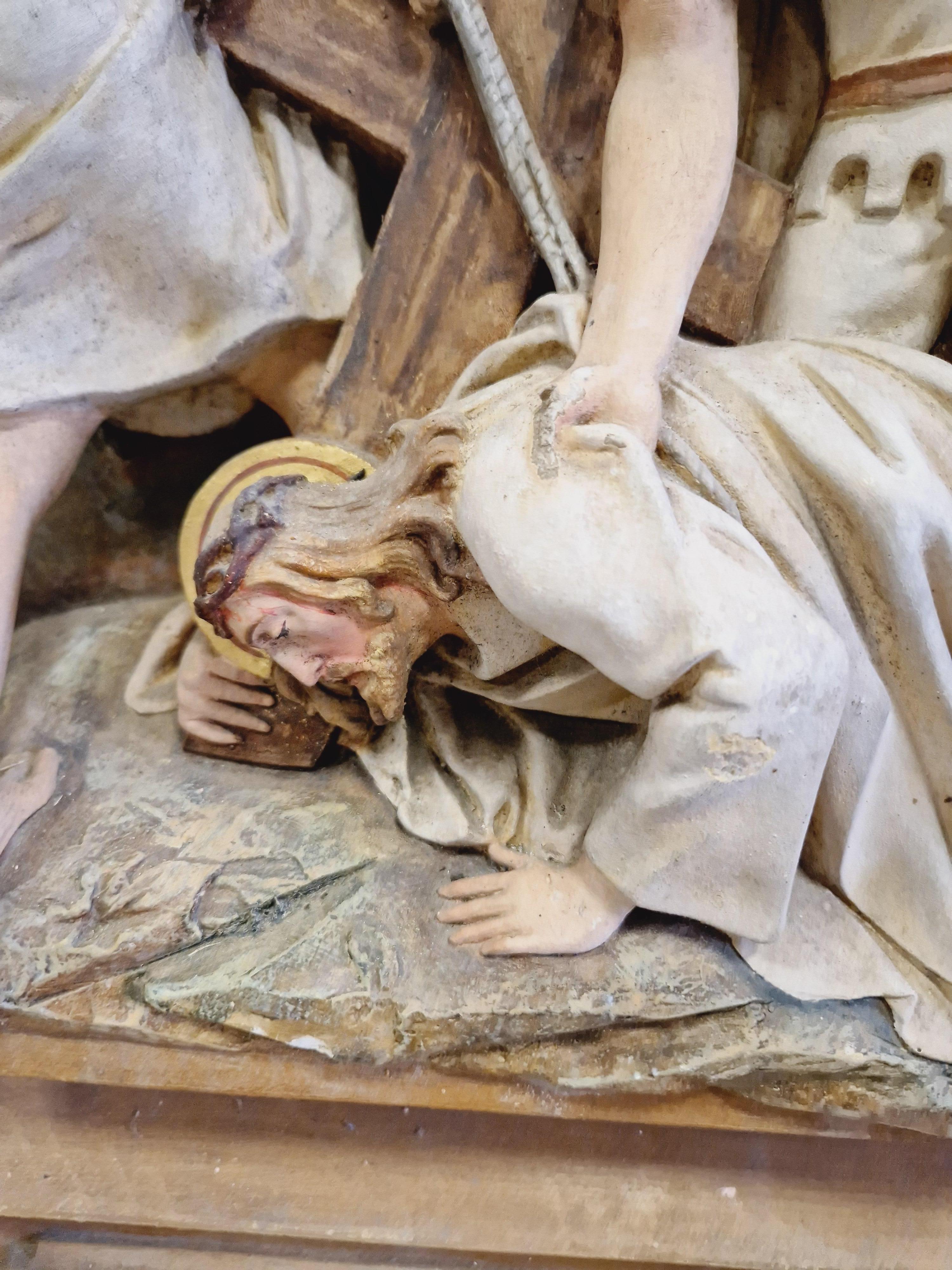 19th Century Church Sculptures Stations of the cross x 10 For Sale 1