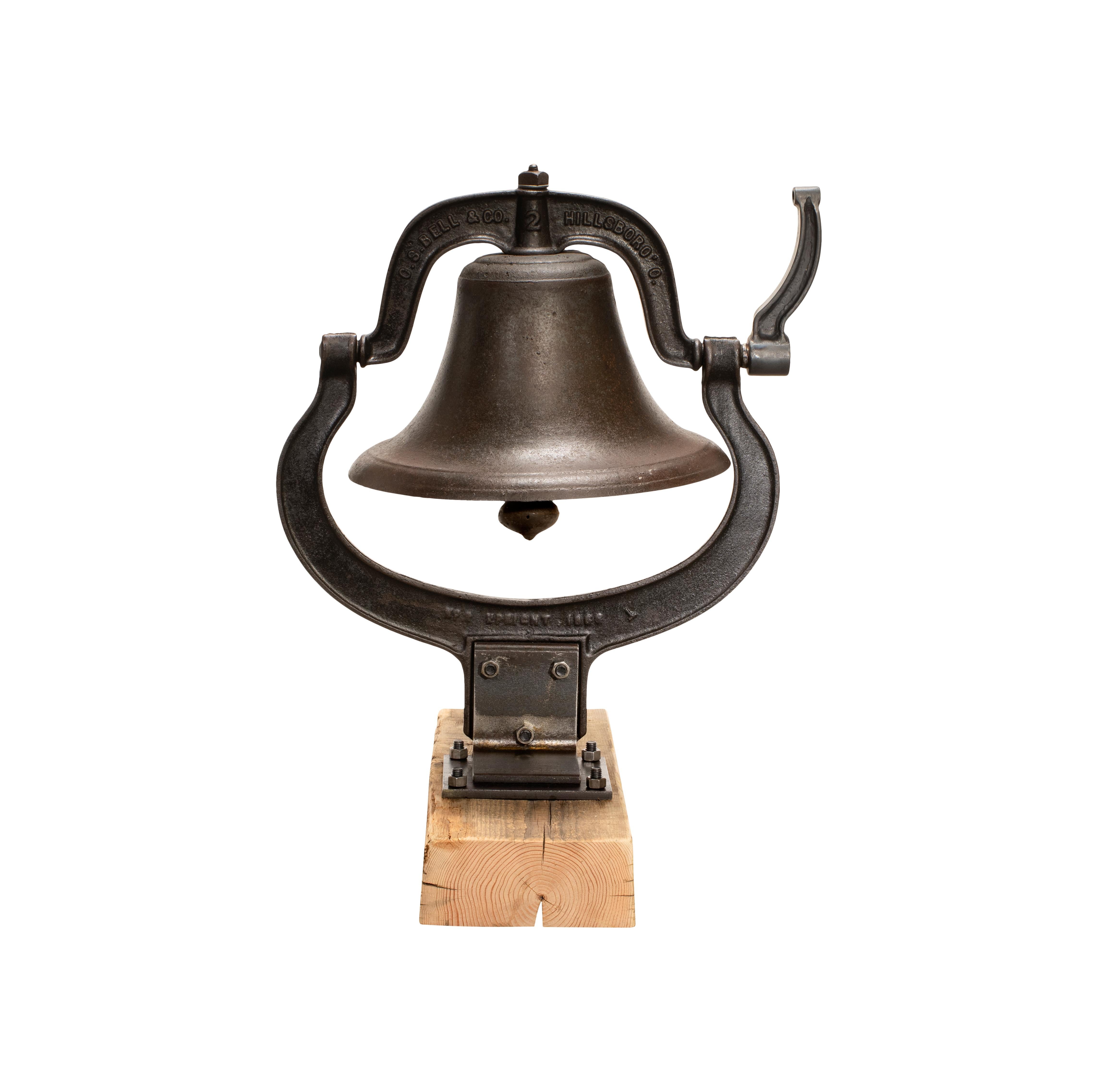 American 19th Century Church Bell For Sale