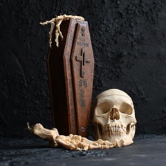 19th Century Church Coffin Collection Box