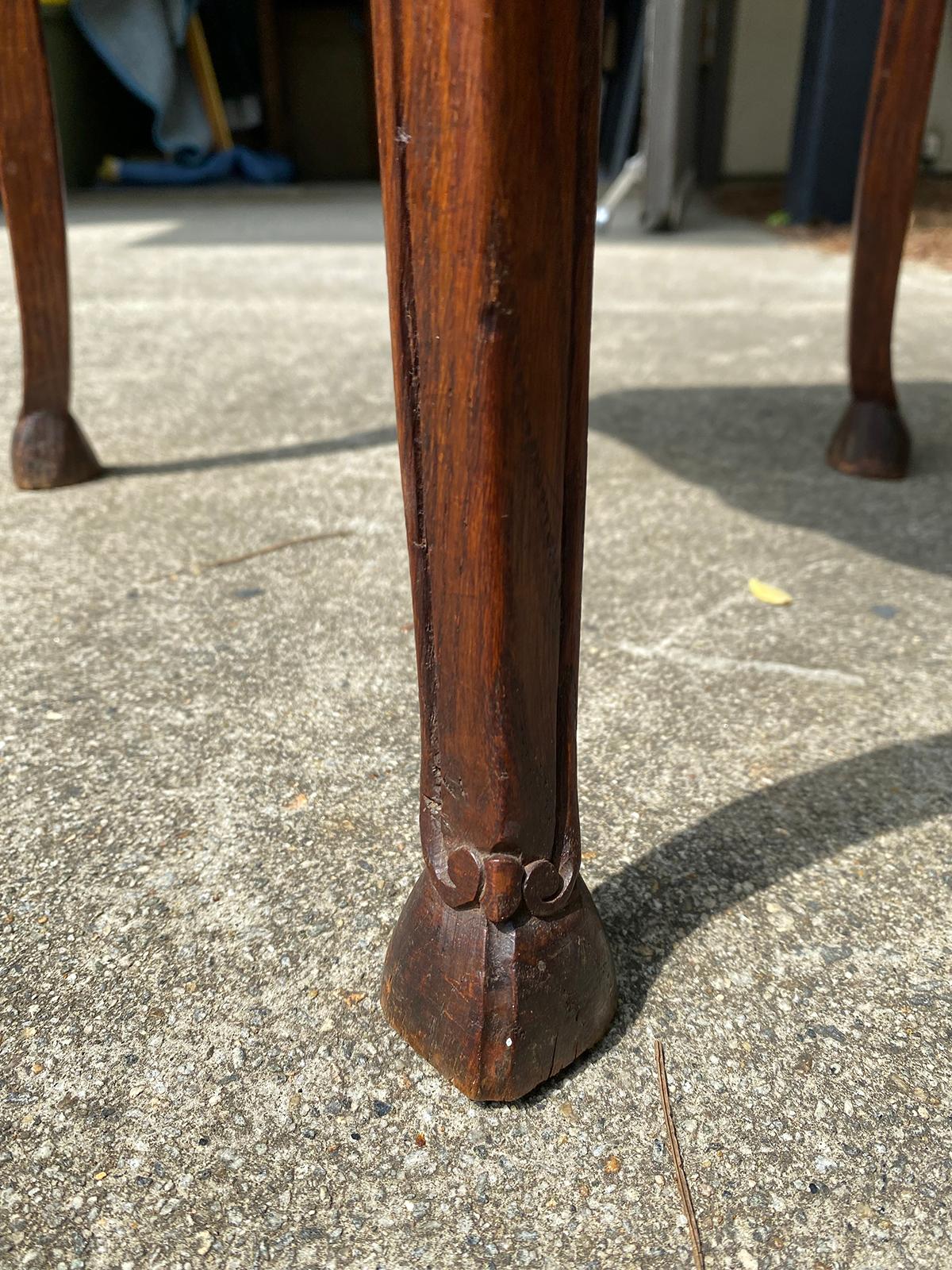 19th Century Circa 1840 French Provincial Triangle Drinks Table 4