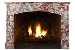 19th Century Classic French Marble Antique Fireplace Surround