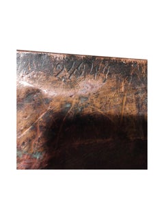 Klassische Skulptur des 19. Jahrhunderts: Jugend sitzend in dunkel patiniertem Kupfer