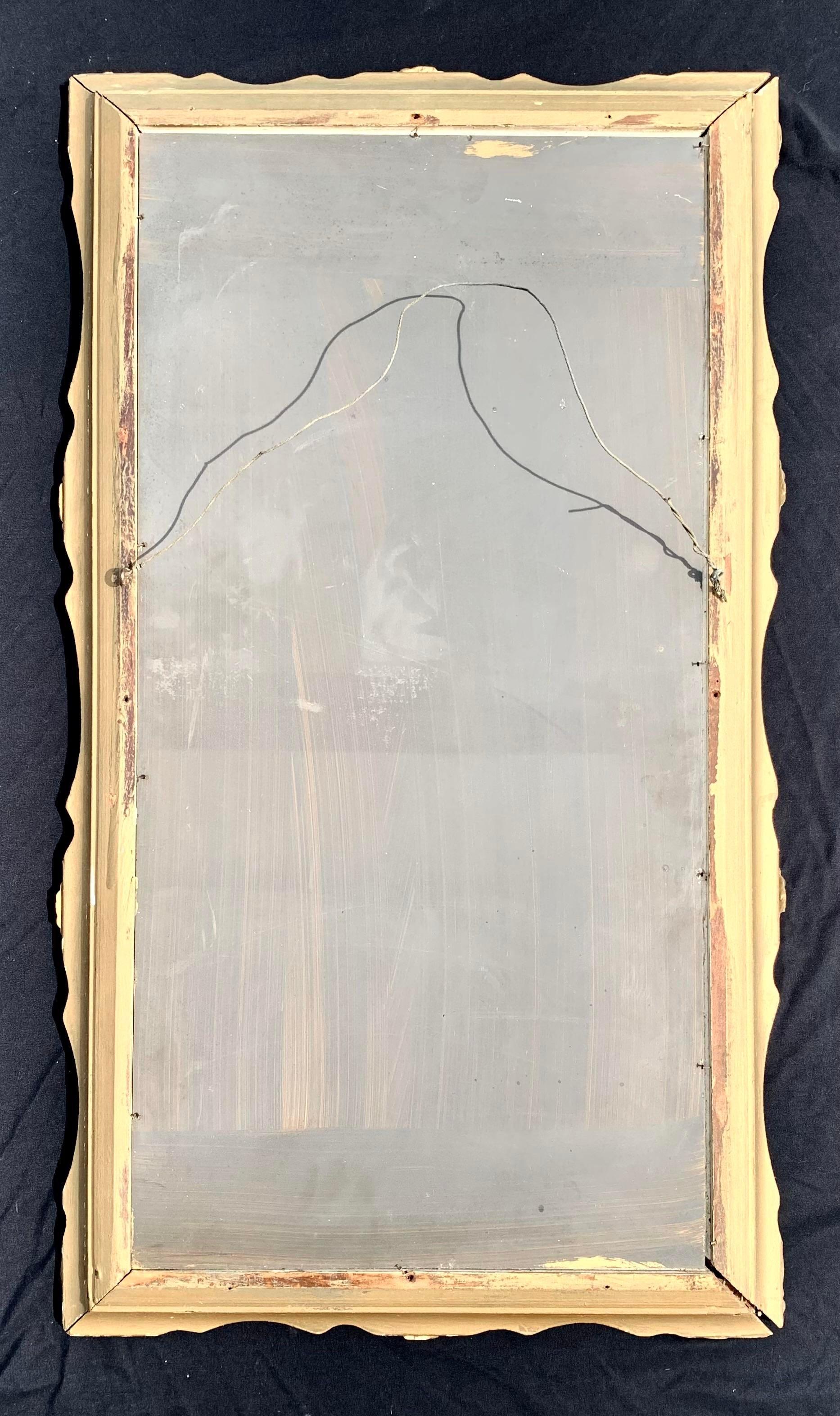 19th Century Classic Victorian Mirror In Fair Condition For Sale In Middletown, MD