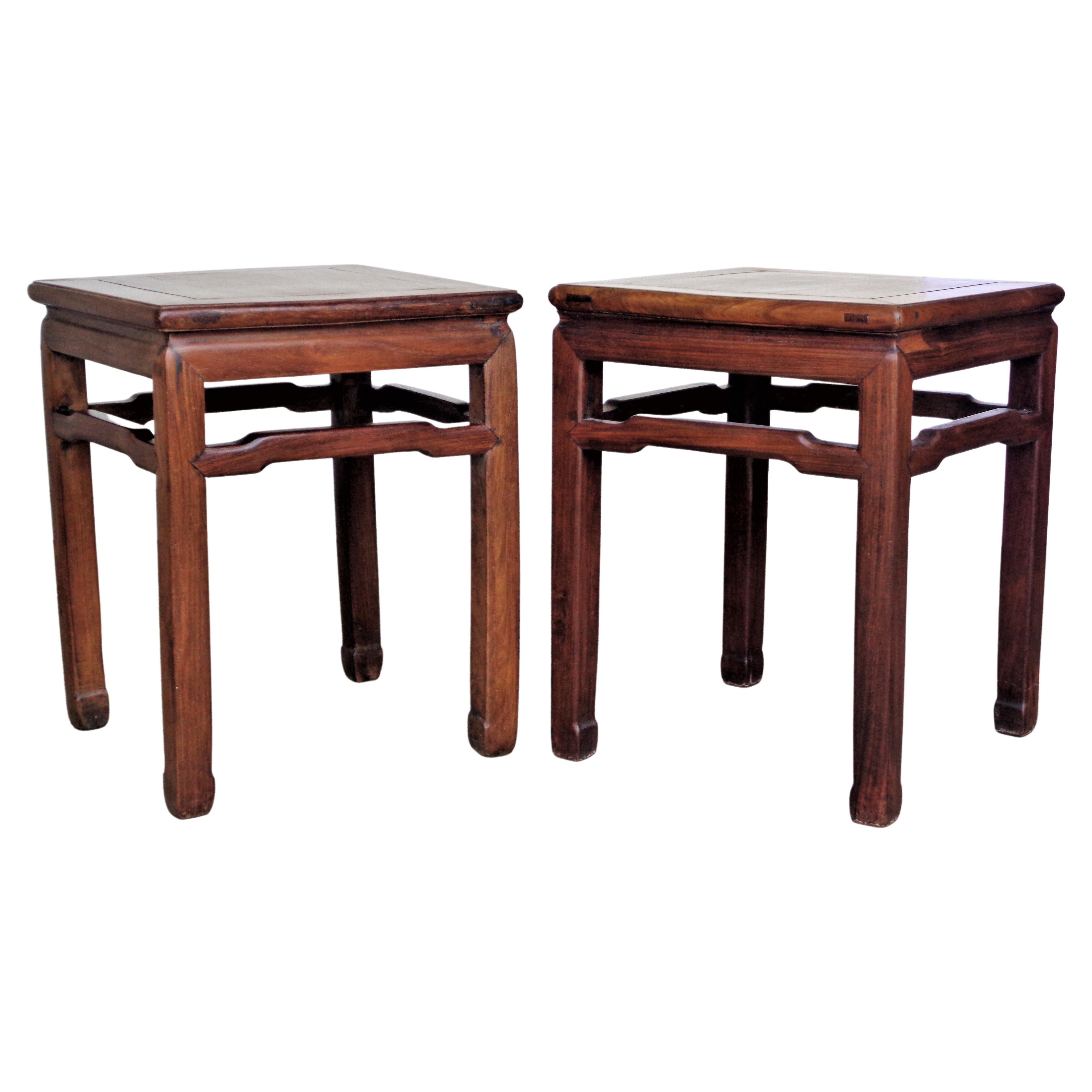 19th Century Classical Chinese Hardwood Tables