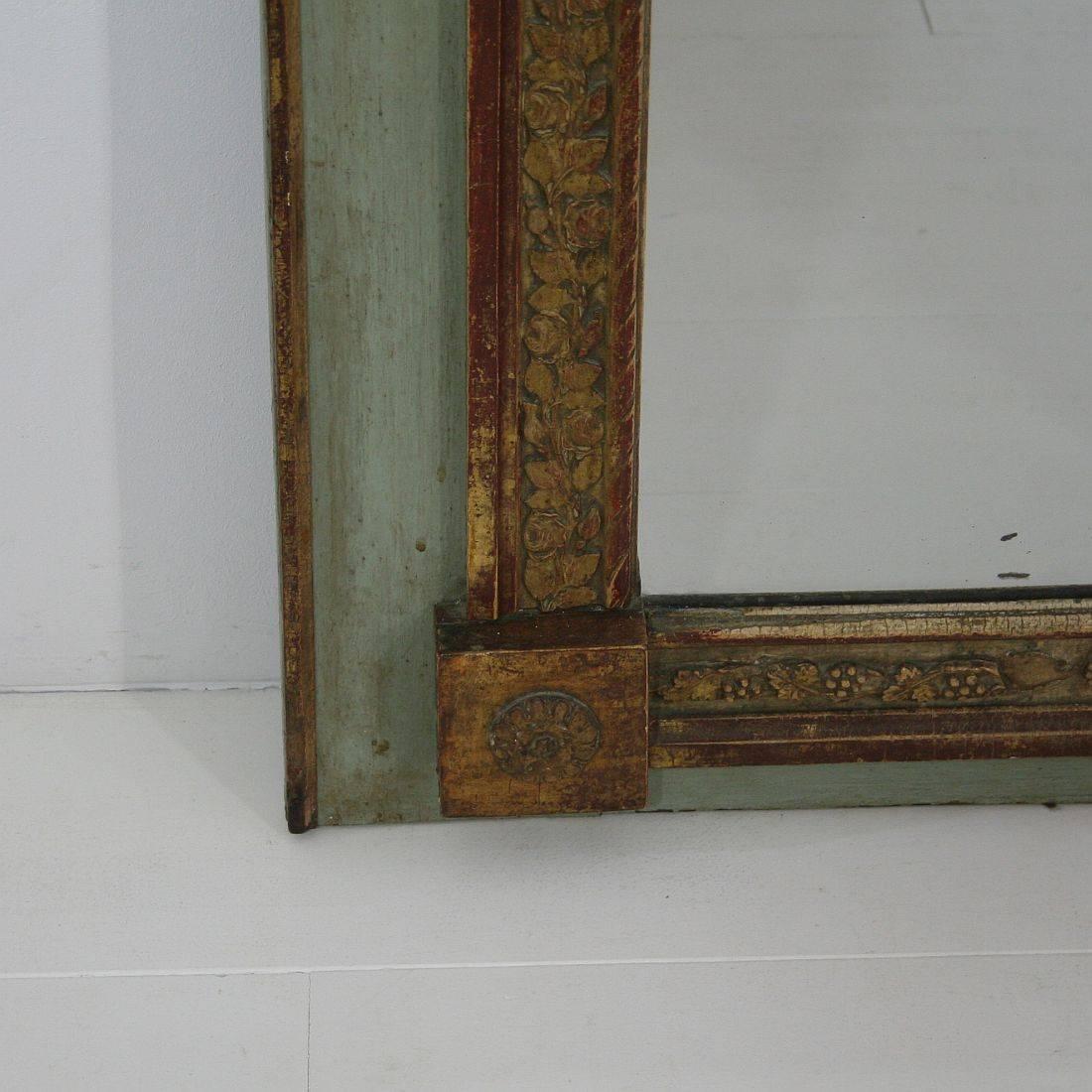 19th Century Classical French Trumeau Mirror 7