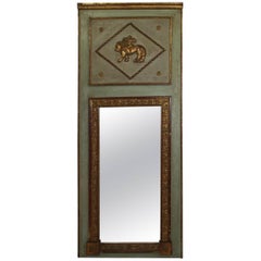 19th Century Classical French Trumeau Mirror