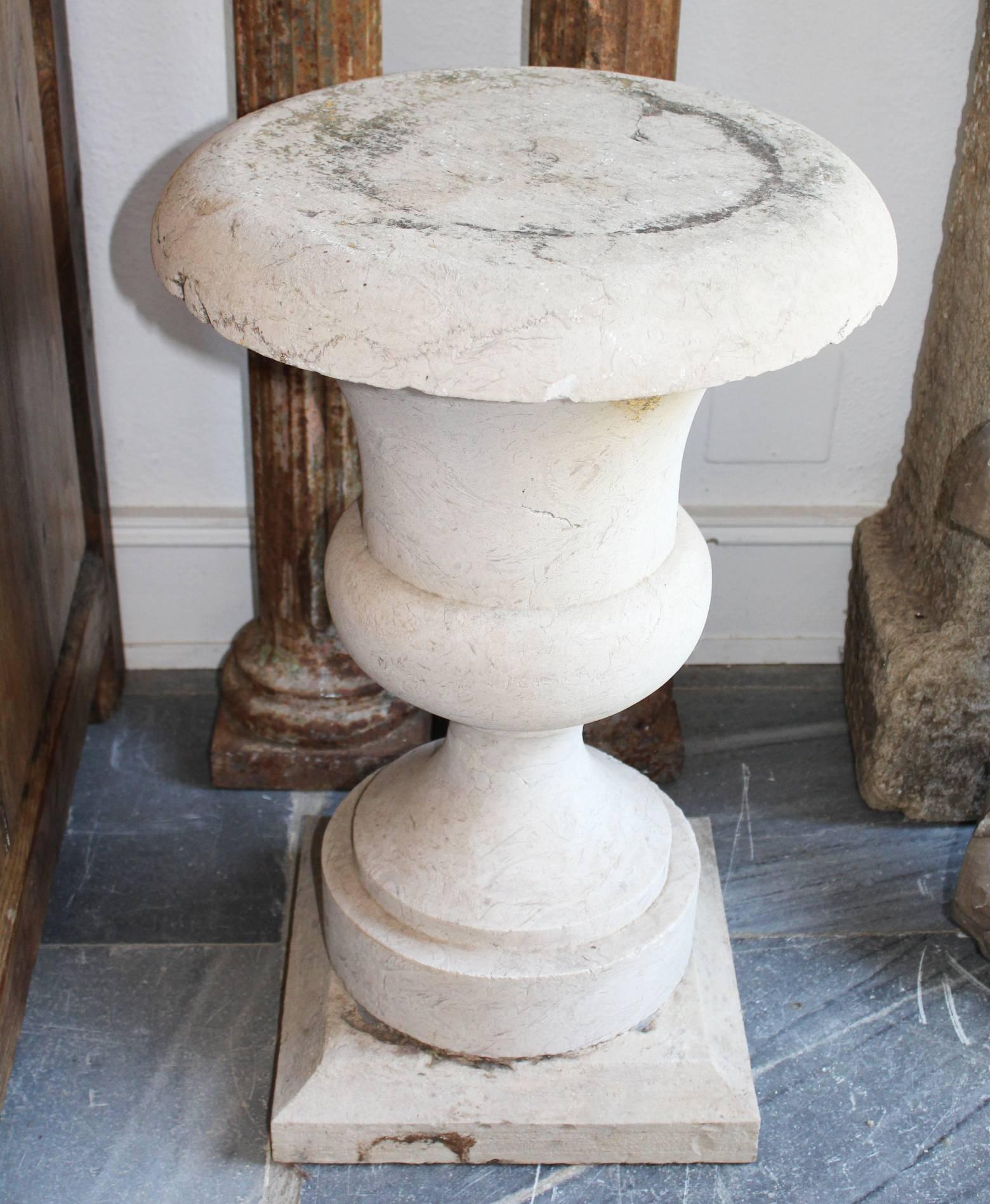 19th Century Classical Italian White Marble Planters For Sale 3
