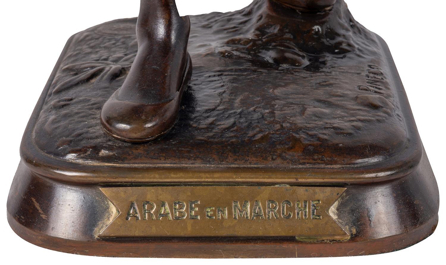 Français Statues d' Arabes orientalistes classiques en bronze du XIXe siècle en vente