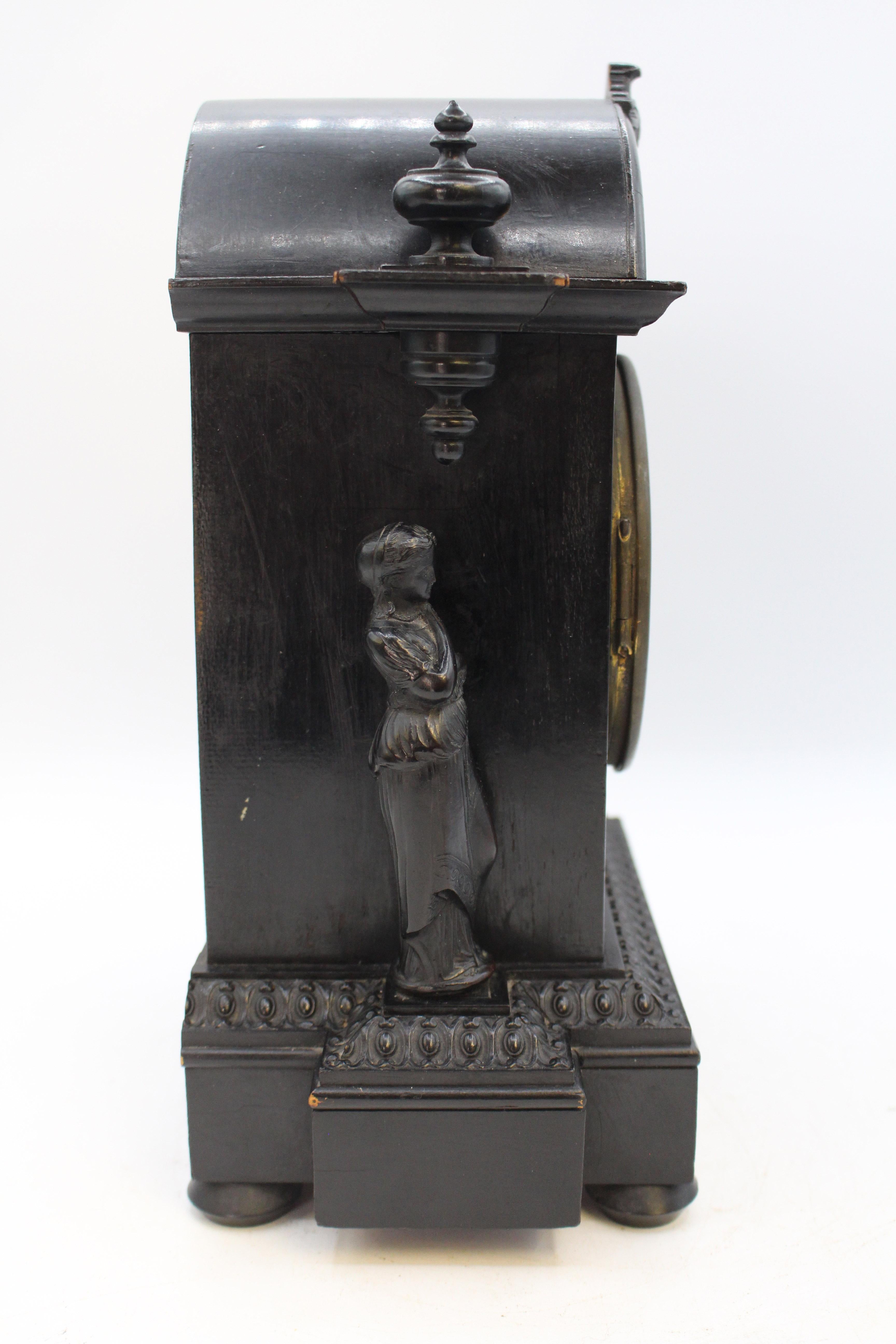 19th Century Classical Taste Table Clock For Sale 8