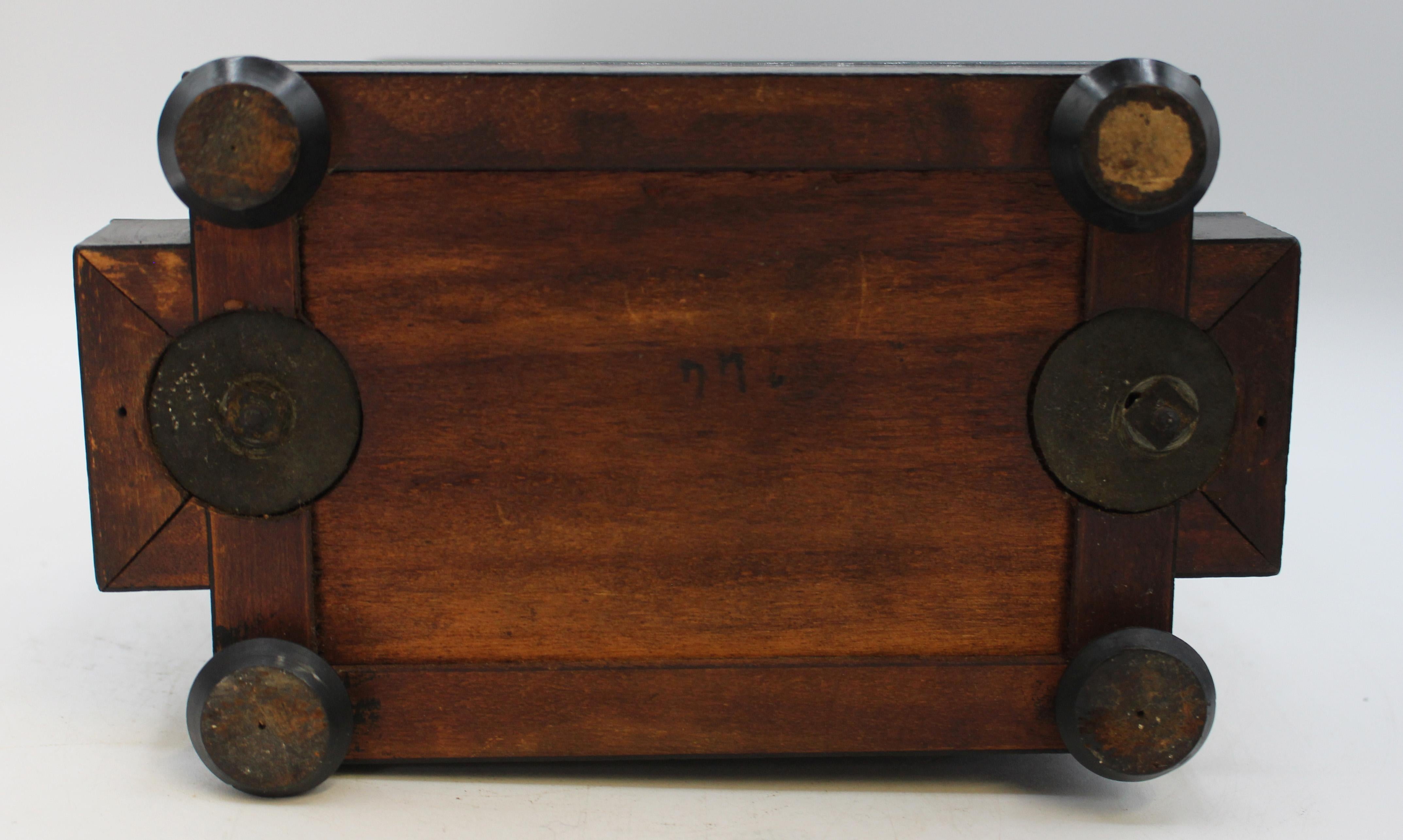 19th Century Classical Taste Table Clock For Sale 9