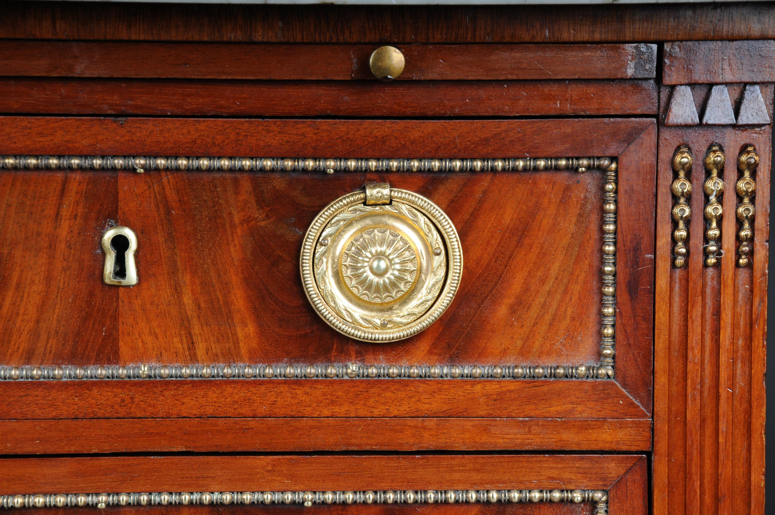 19th Century Classicism Chest of Drawers Louis XVI For Sale 8