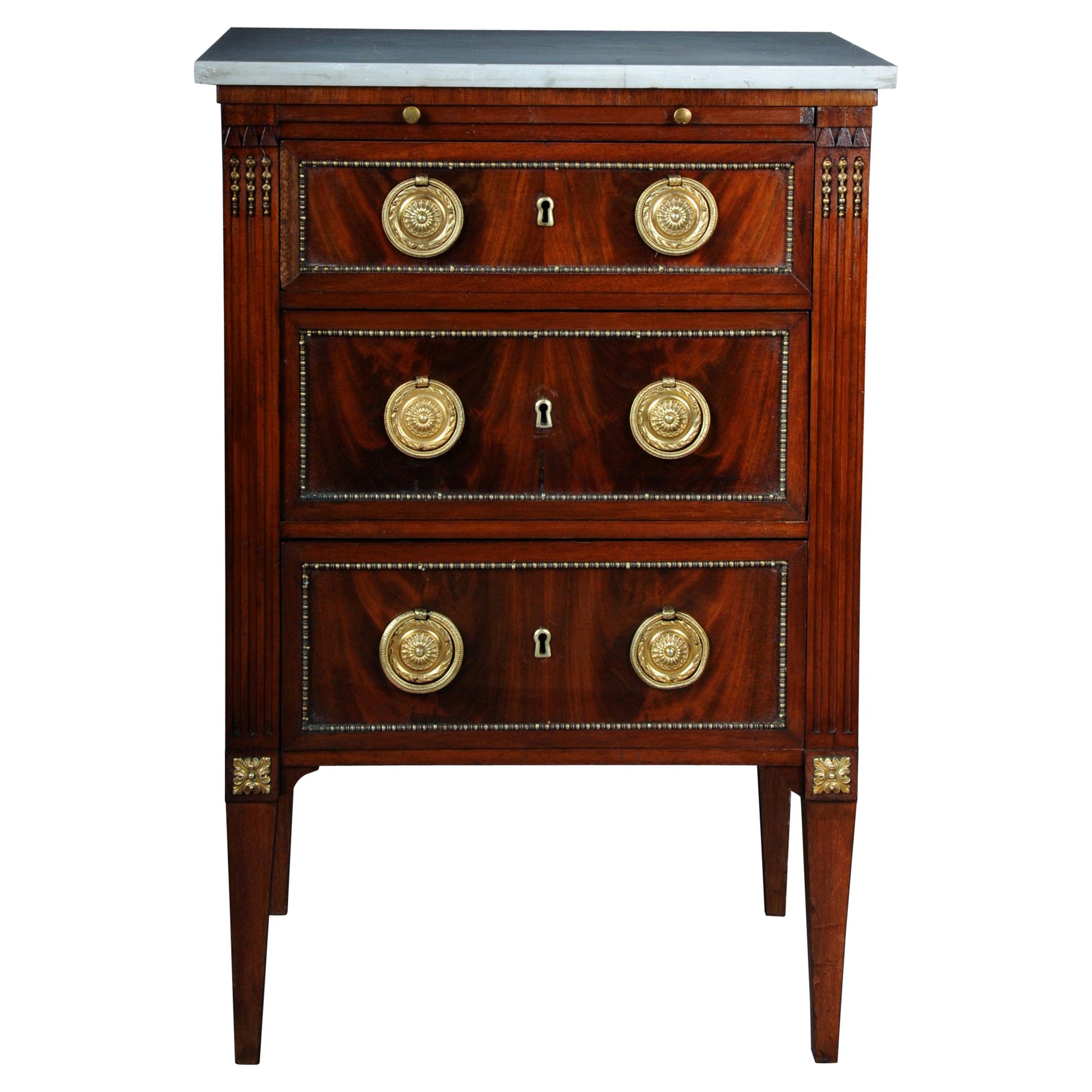 19th Century Classicism Chest of Drawers Louis XVI For Sale