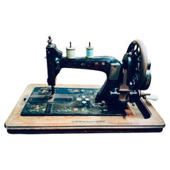 Máquina de coser Clemens Muller del siglo XIX