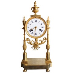 19th Century Clock Signed Gauthier