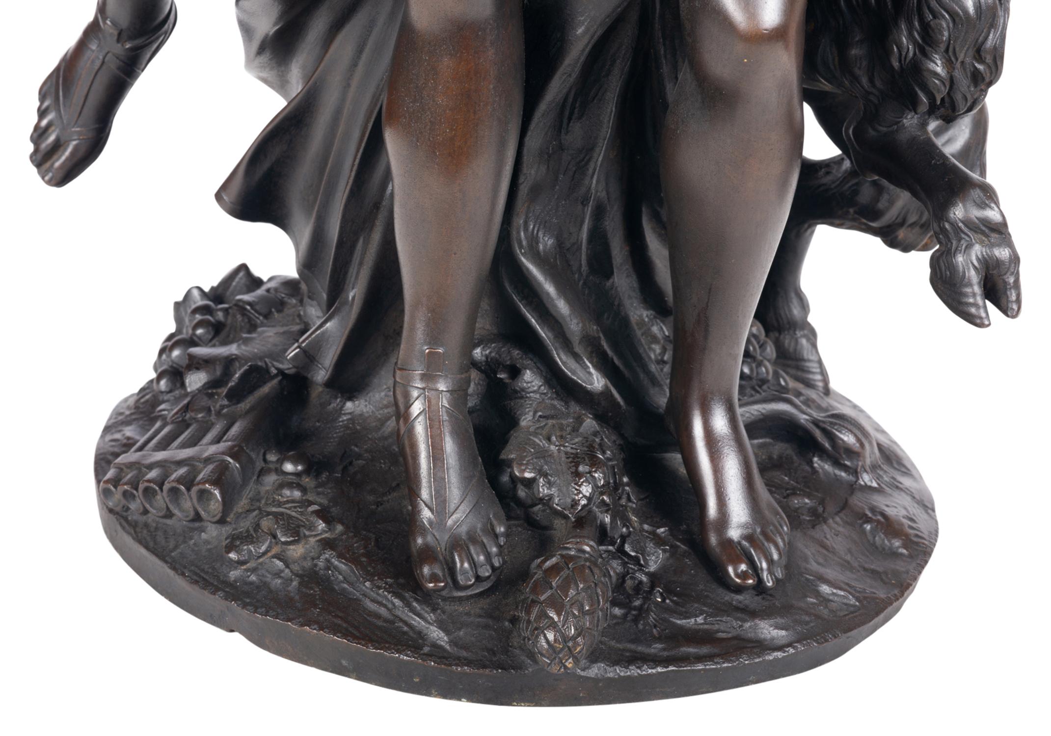 19th Century Clodian Influenced Bronze of Dancing Girls 5