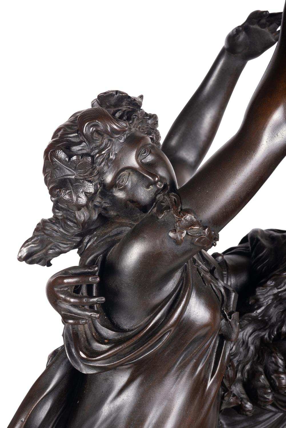 19th Century Clodian Influenced Bronze of Dancing Girls 1