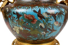 19th Century Cloisonné enamel Jardiniere.