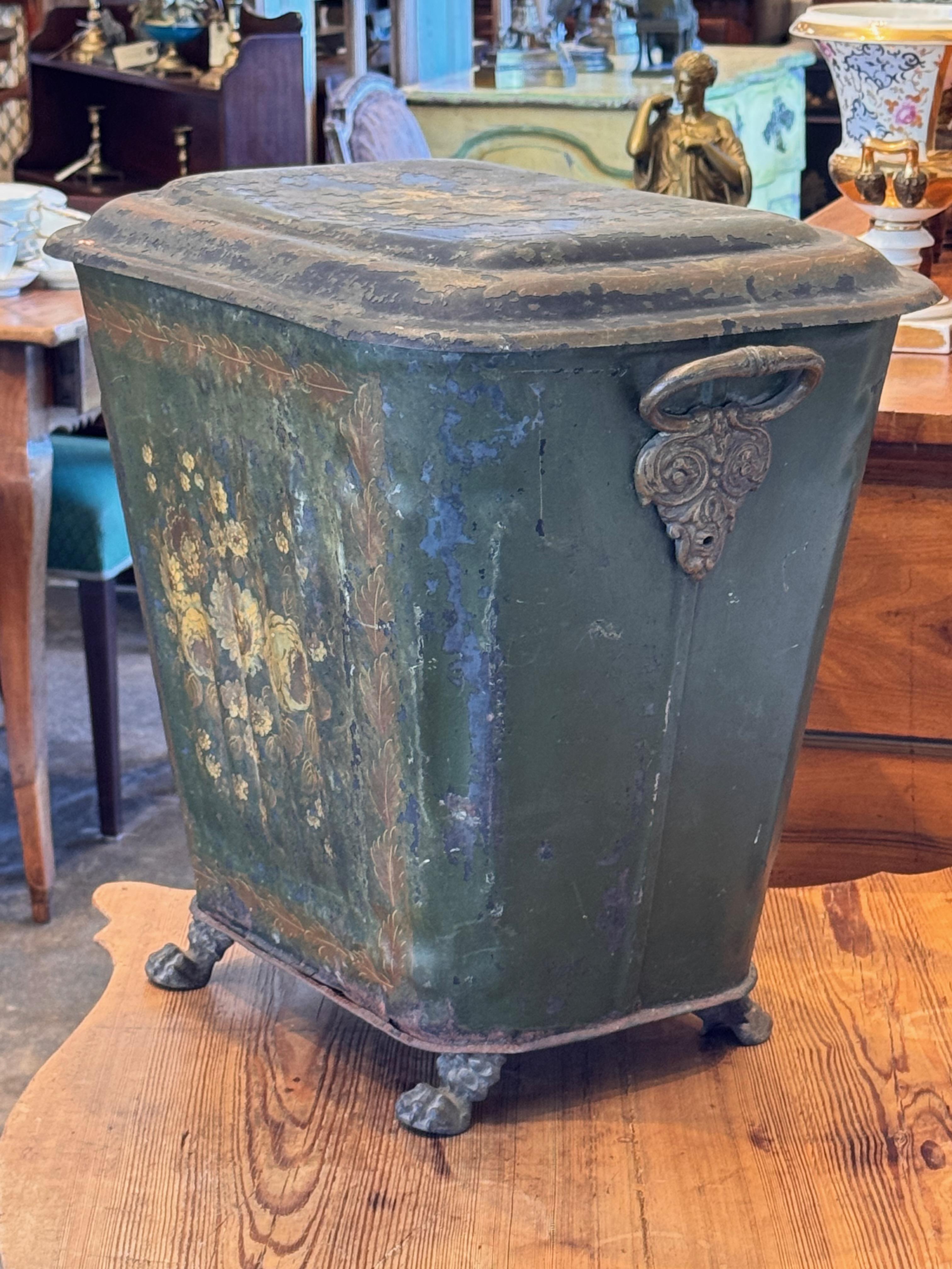 Metal 19th Century Coal Hod