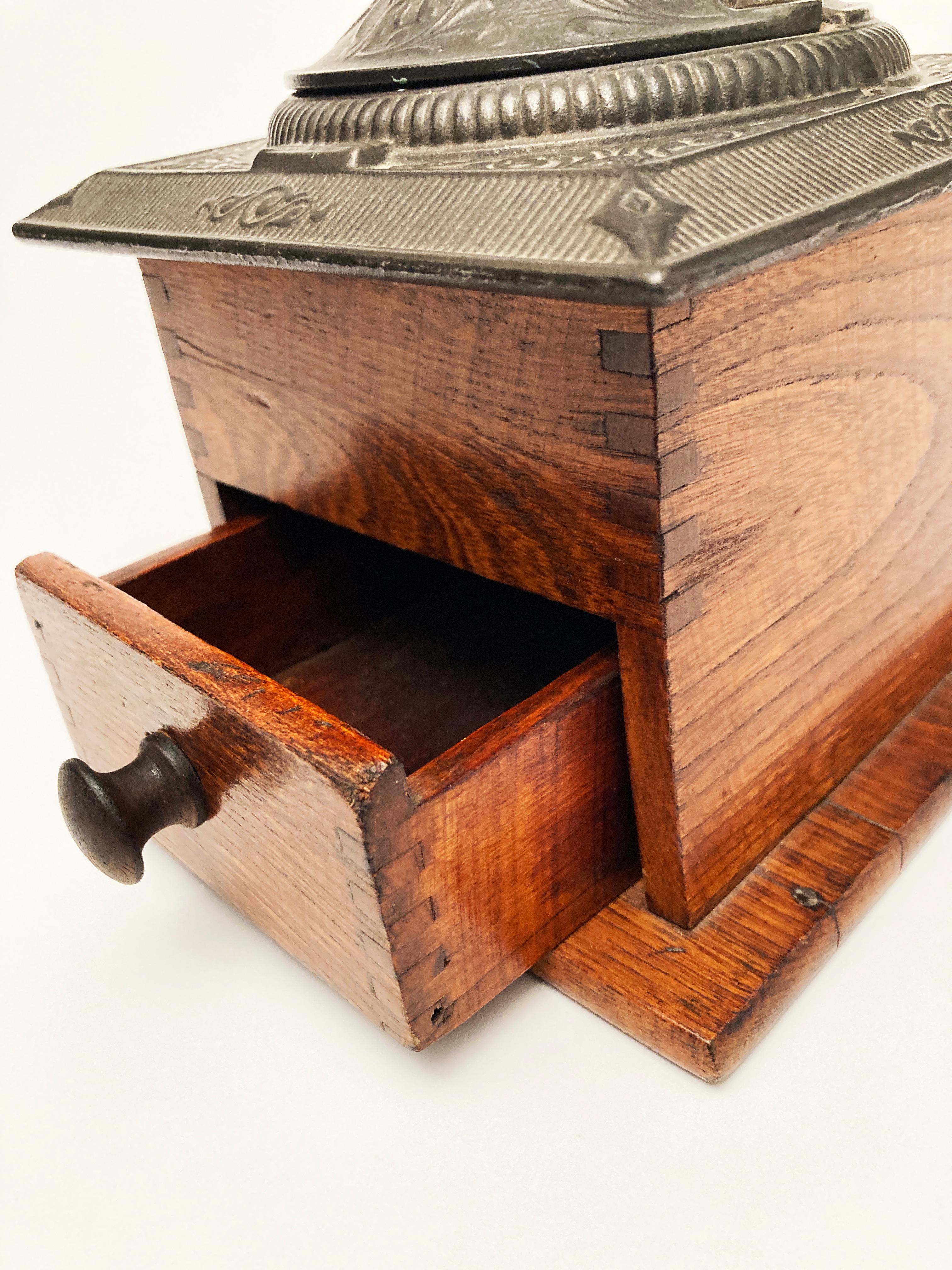 19th Century Coffee Grinder For Sale 4