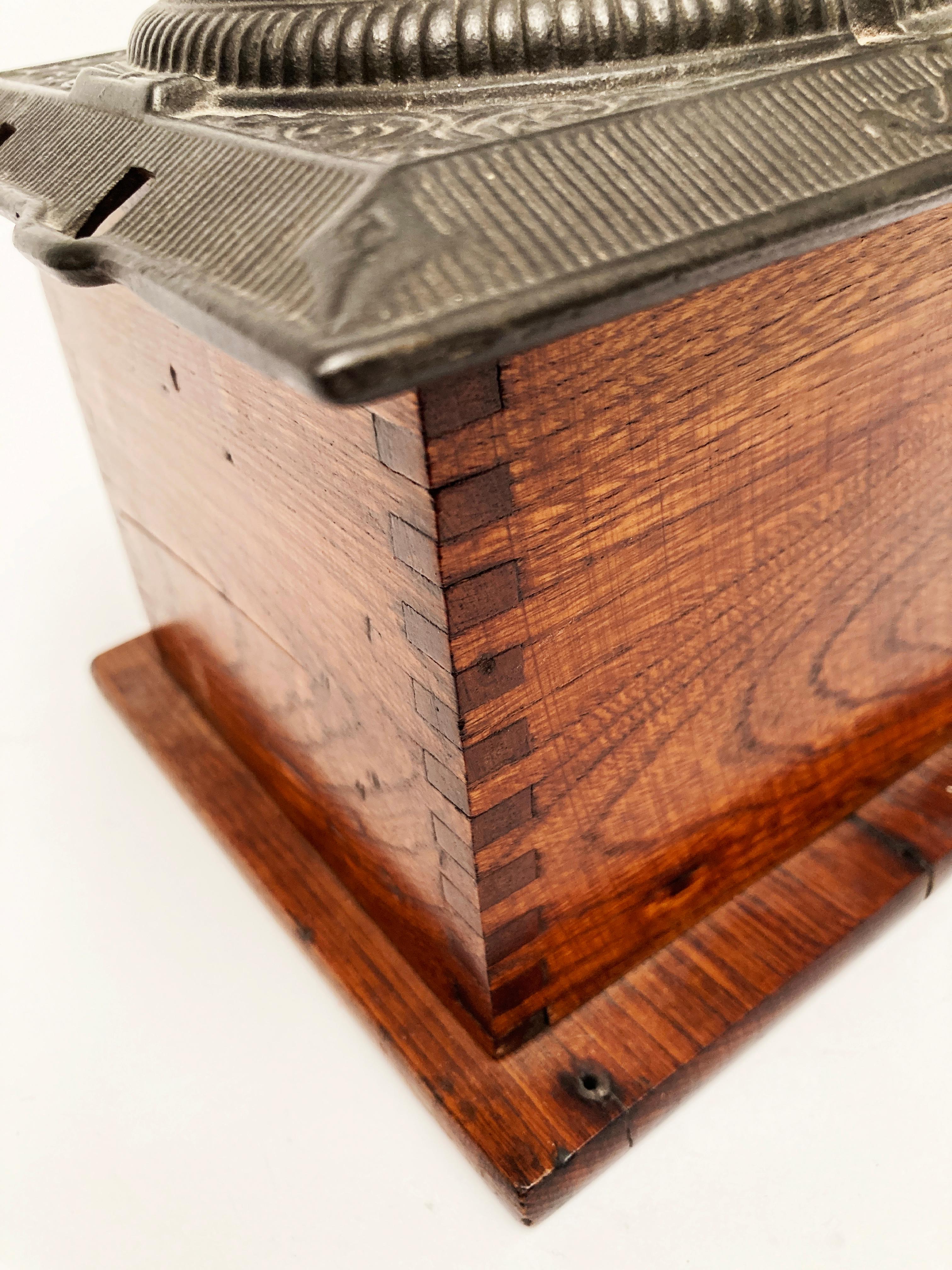 American 19th Century Coffee Grinder For Sale