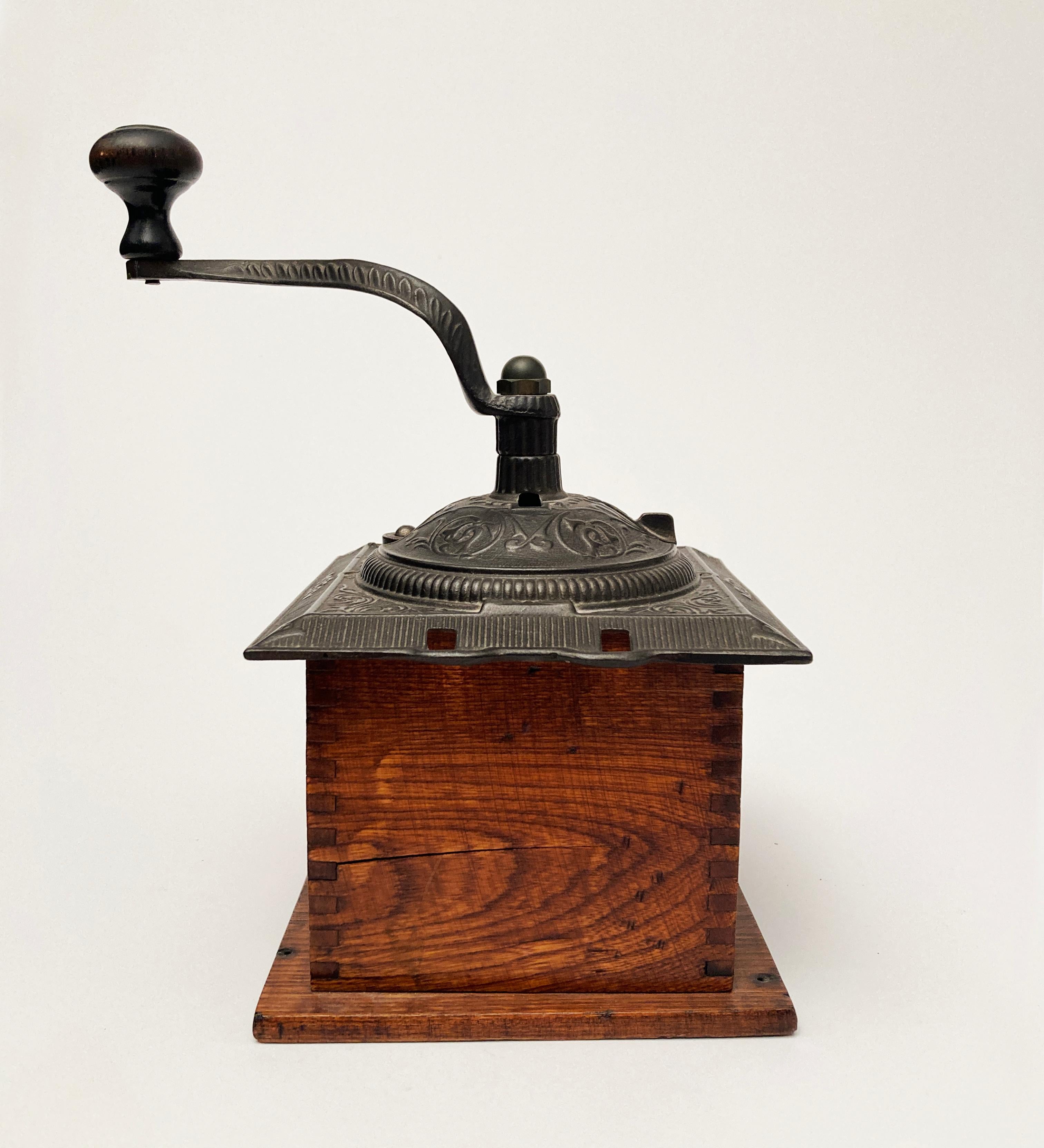 19th Century Coffee Grinder In Good Condition For Sale In Louisville, KY