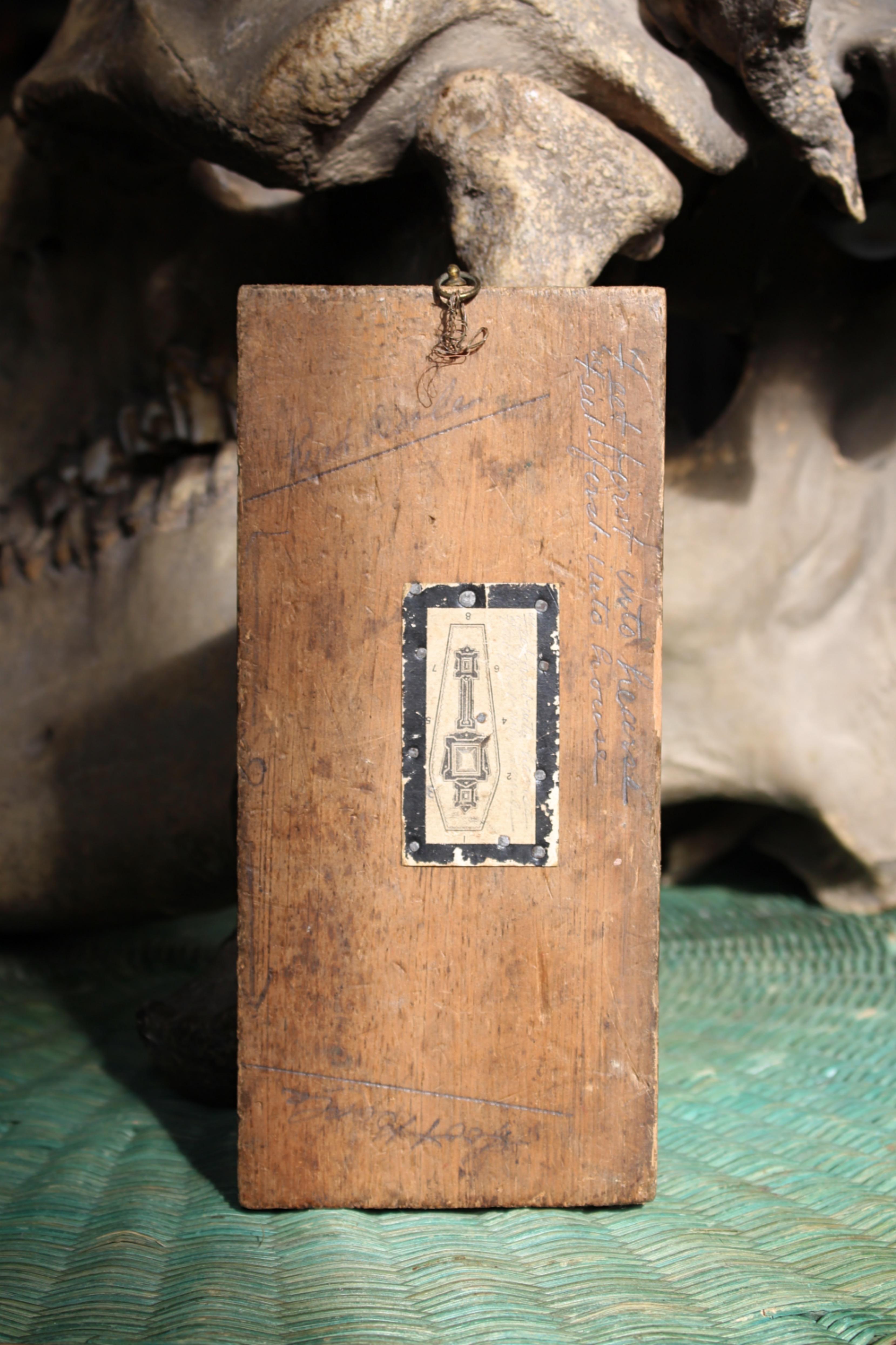 Bara del 19° secolo - Tavola di dimensionamento dei becchini Curio Macabro in vendita 2