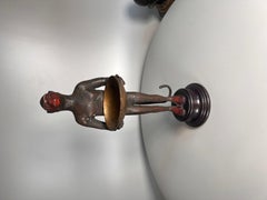 19th Century Cold Painted Bronze Monkey Servant