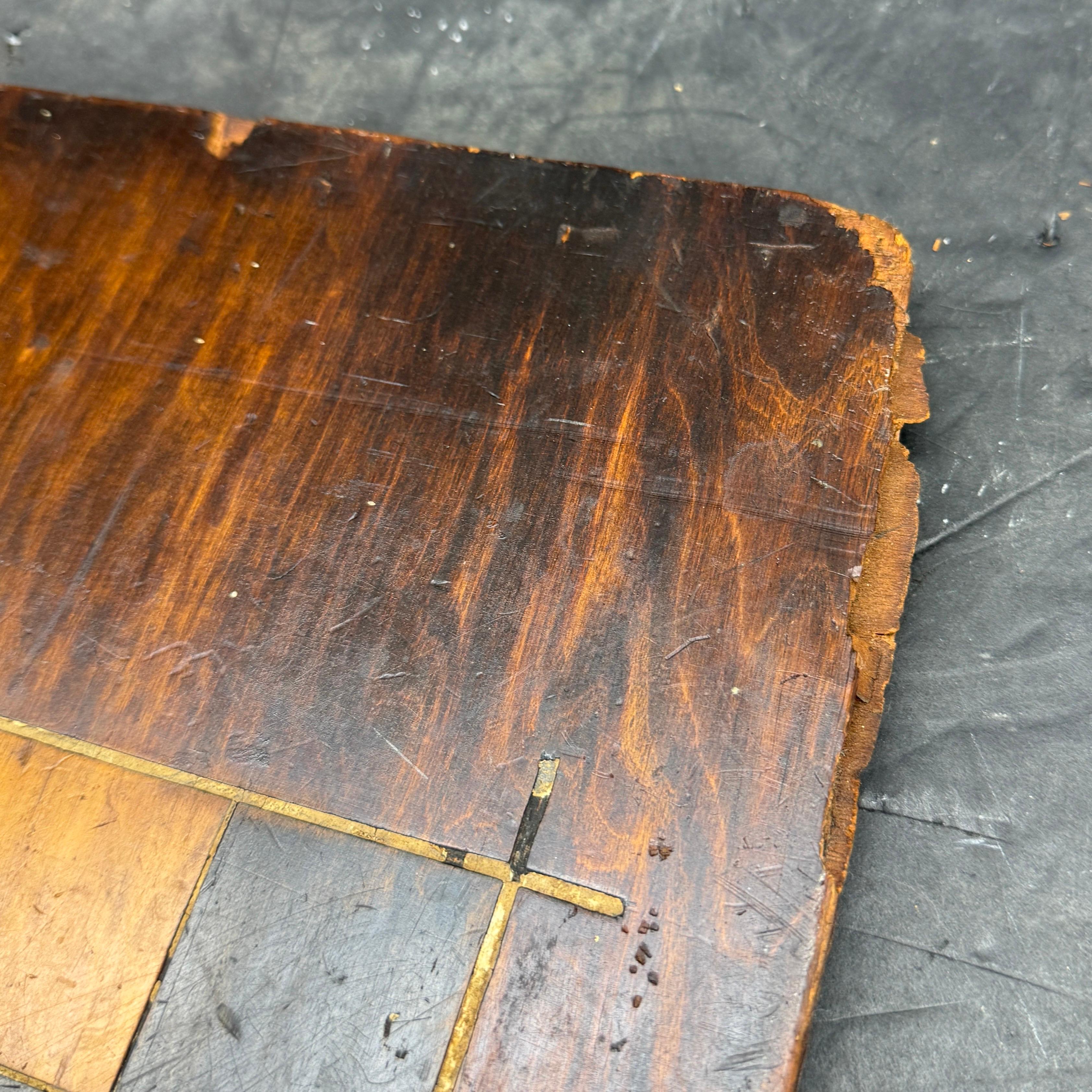 19. Jahrhundert Collection Checker Parcheesi Holz Spielbretter im Angebot 12