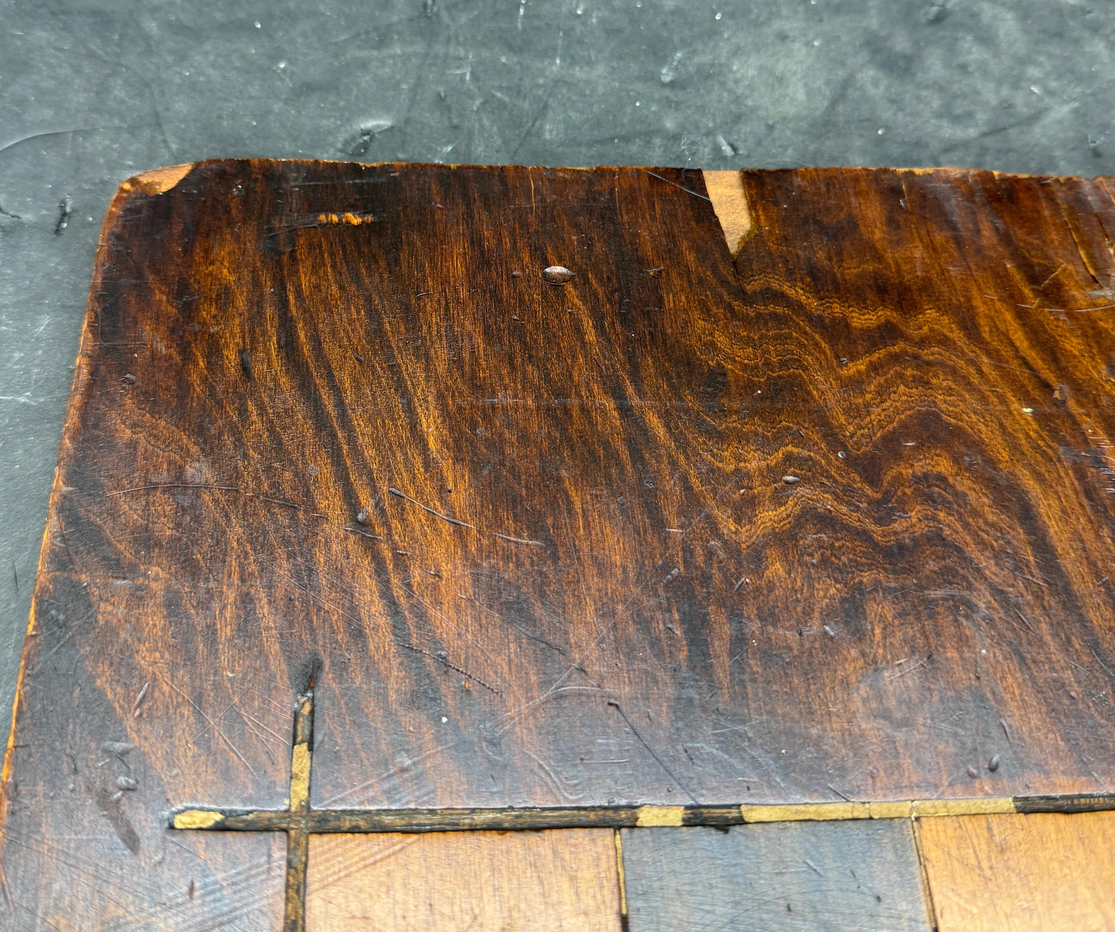 19. Jahrhundert Collection Checker Parcheesi Holz Spielbretter im Angebot 13