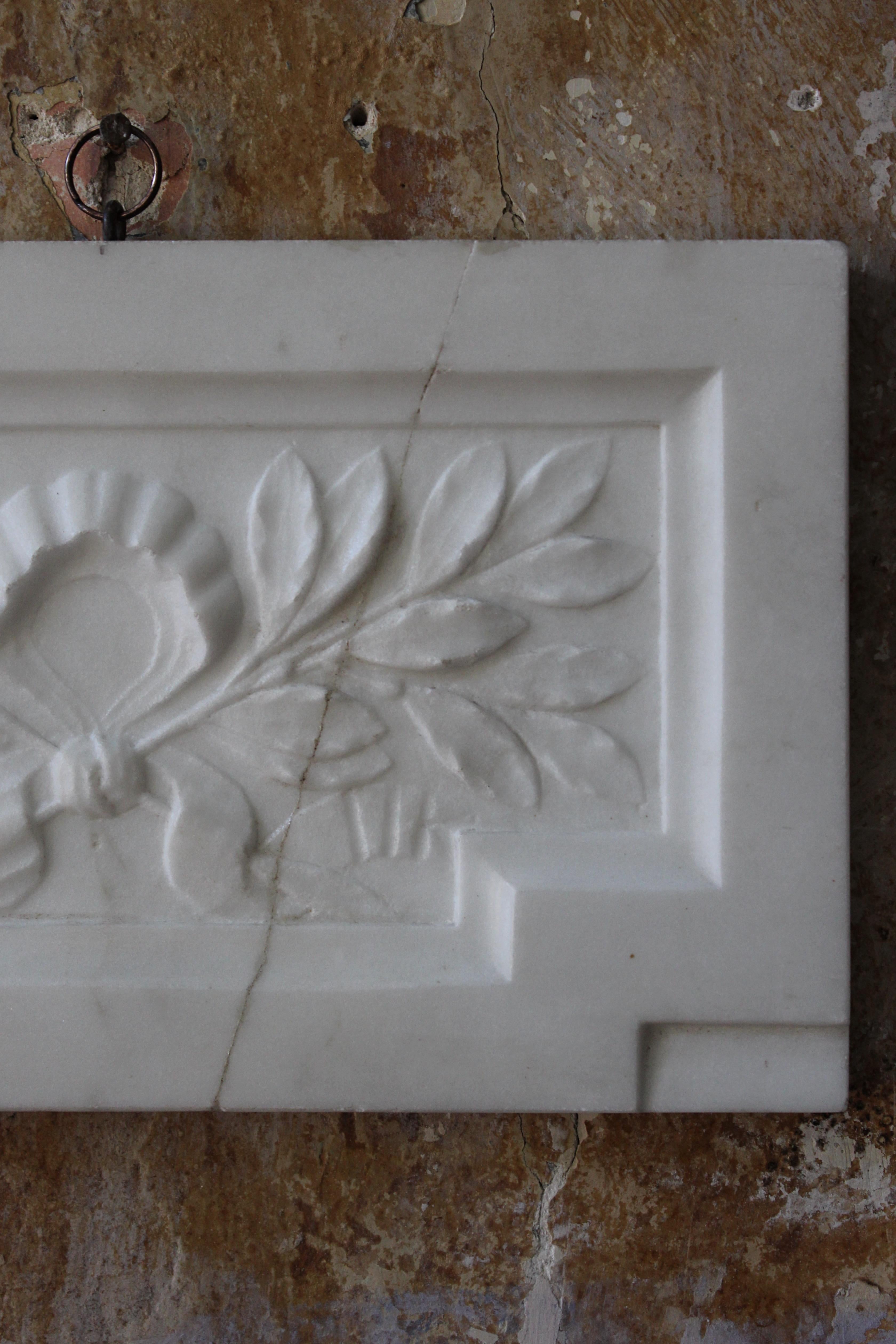 19th Century Collection of Carved Marble Architectural Elements Tablets  In Good Condition For Sale In Lowestoft, GB