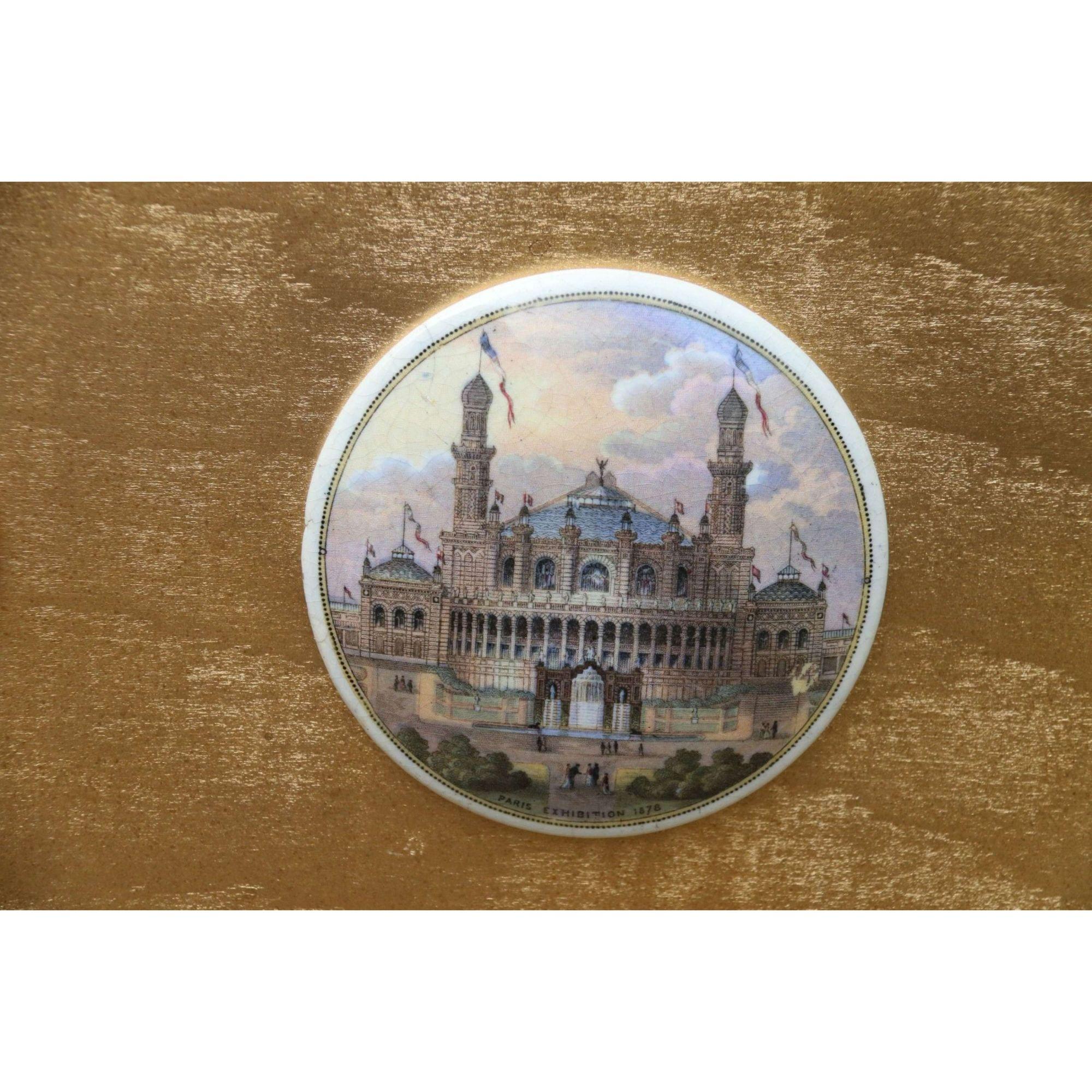 19th Century Collection of Framed Victorian Prattware Pot Lids, circa 1880 For Sale 13
