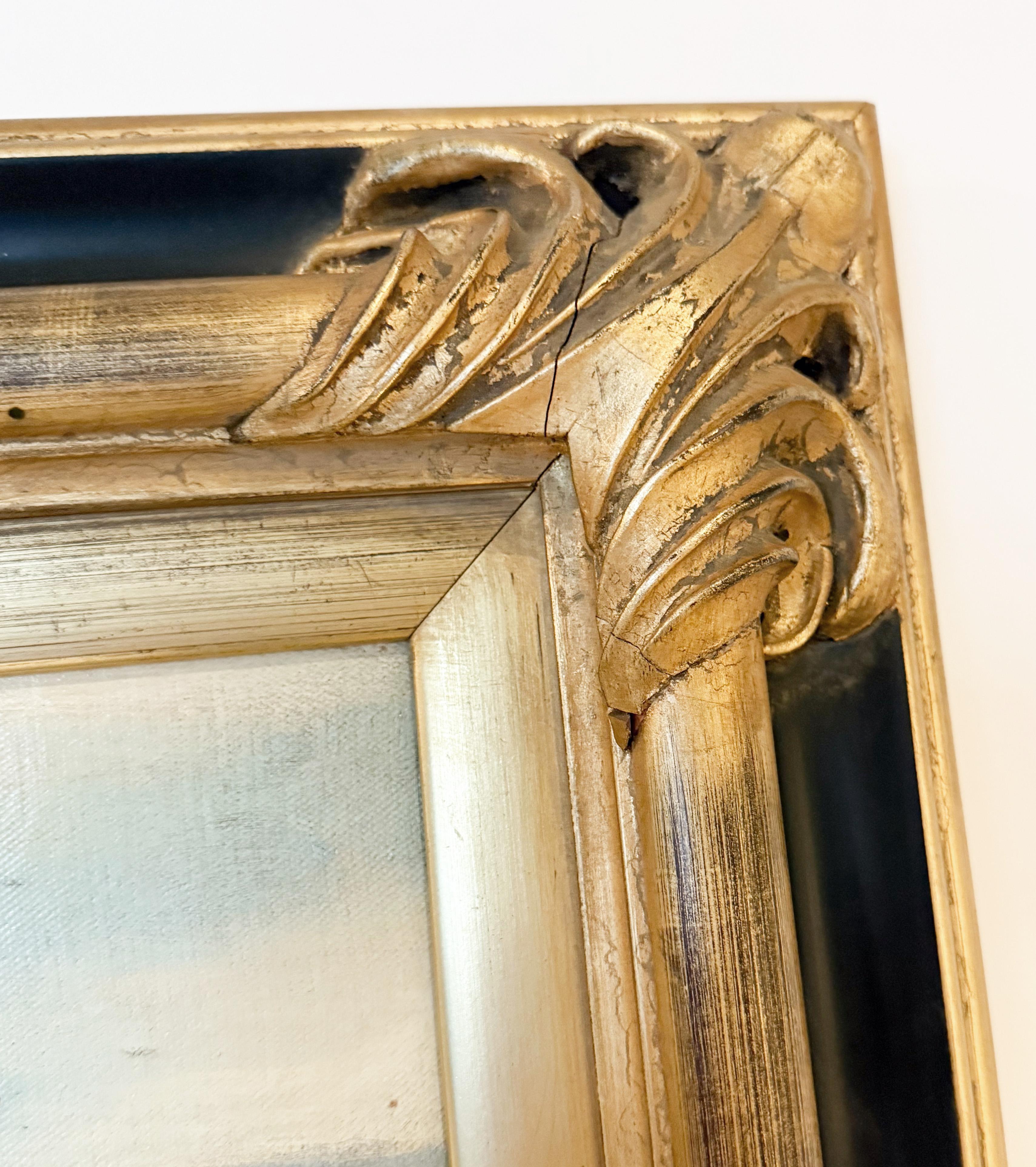 19. Jahrhundert Collie Hund Porträt Öl auf Leinwand Gemälde signiert A. Taylor im Angebot 3