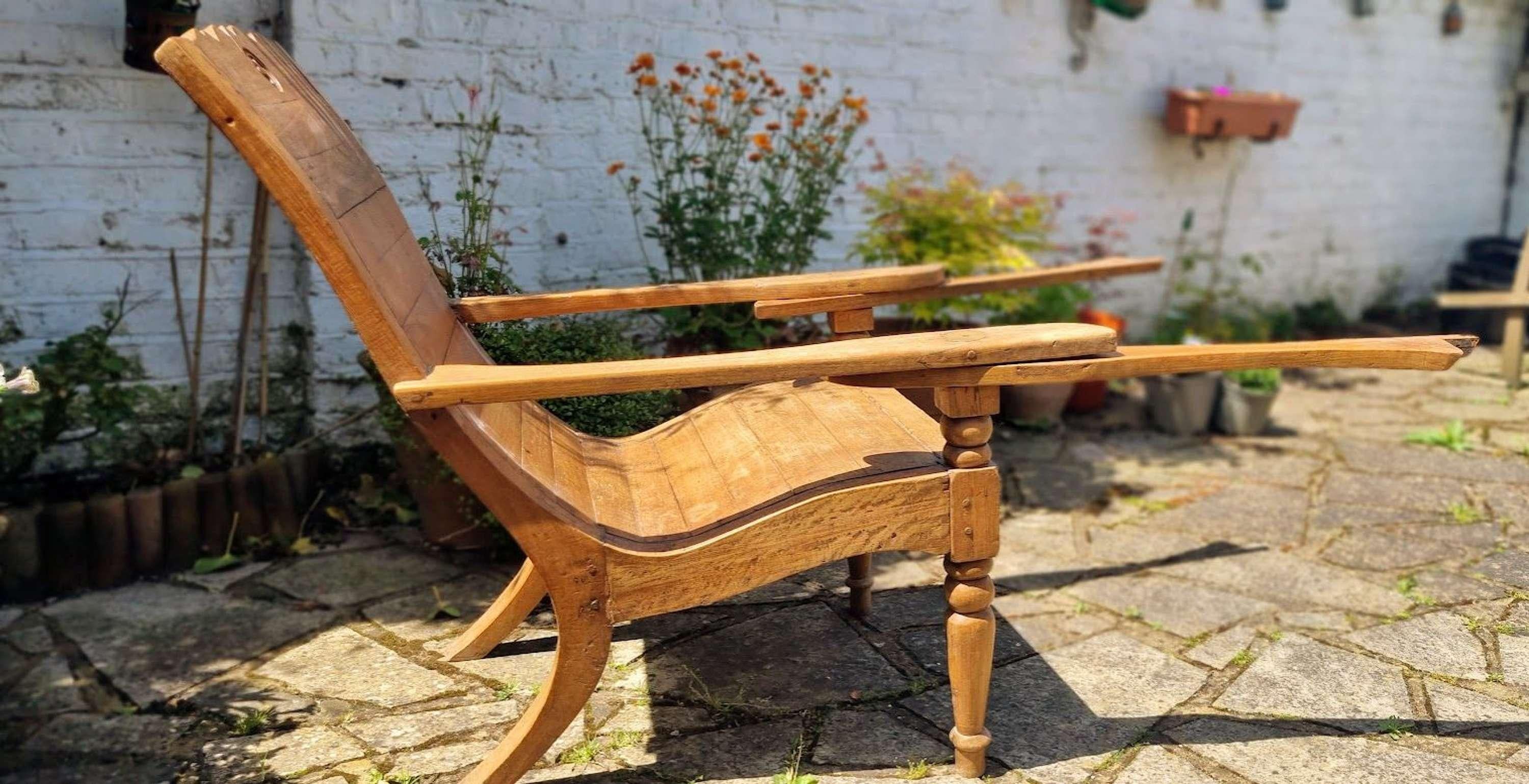 Teak plantation chair hot sale