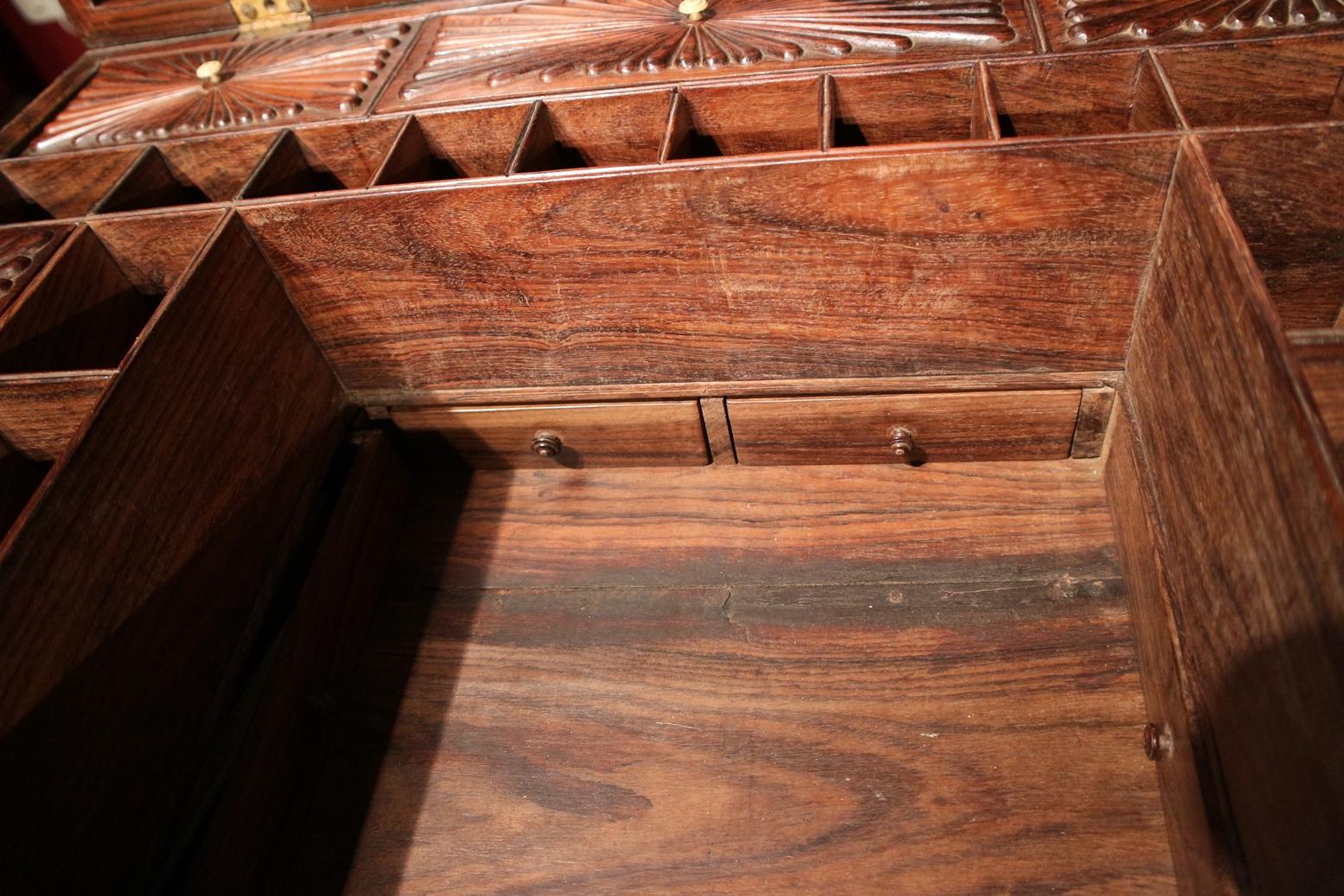 19th Century Colonial Sewing Box 6