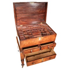 19th Century Colonial Sewing Box