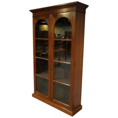 19th Century Colonial Teak 2-Door bookcase