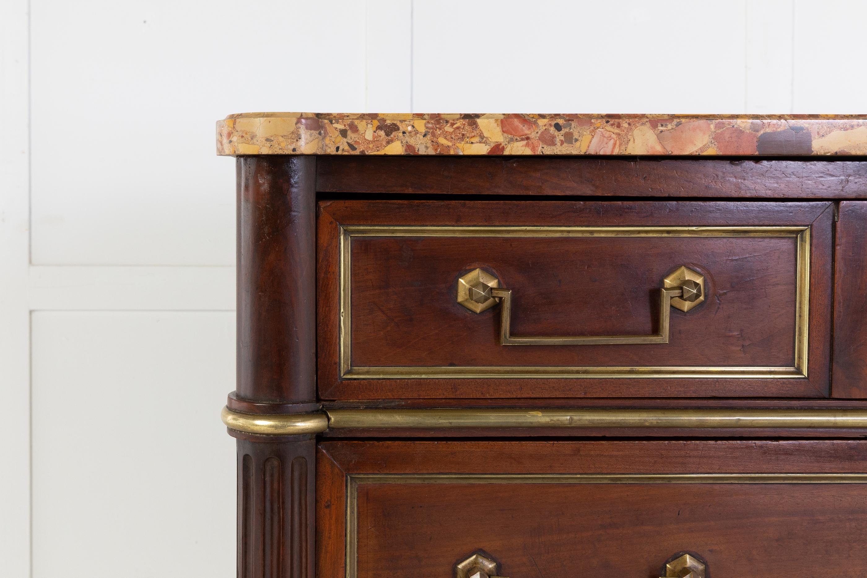 19th Century Commode with Marble Top 1