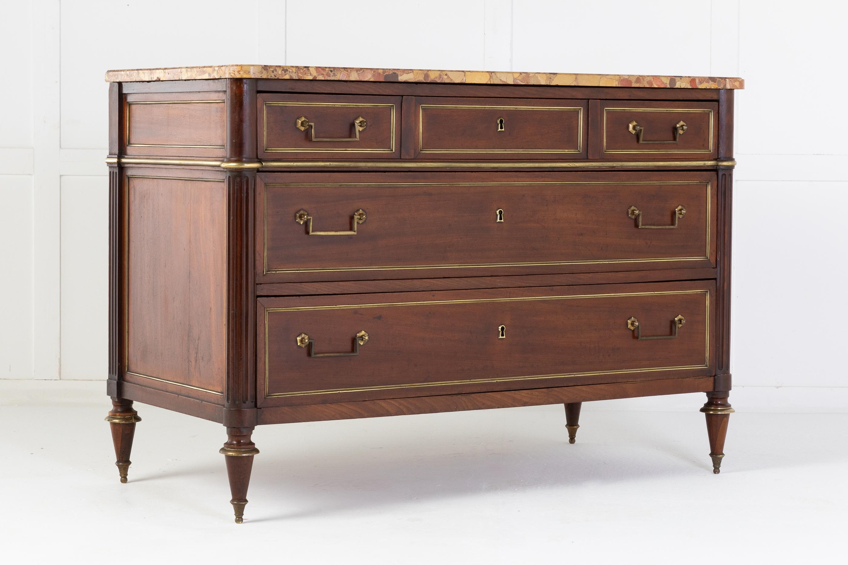 19th Century Commode with Marble Top 3