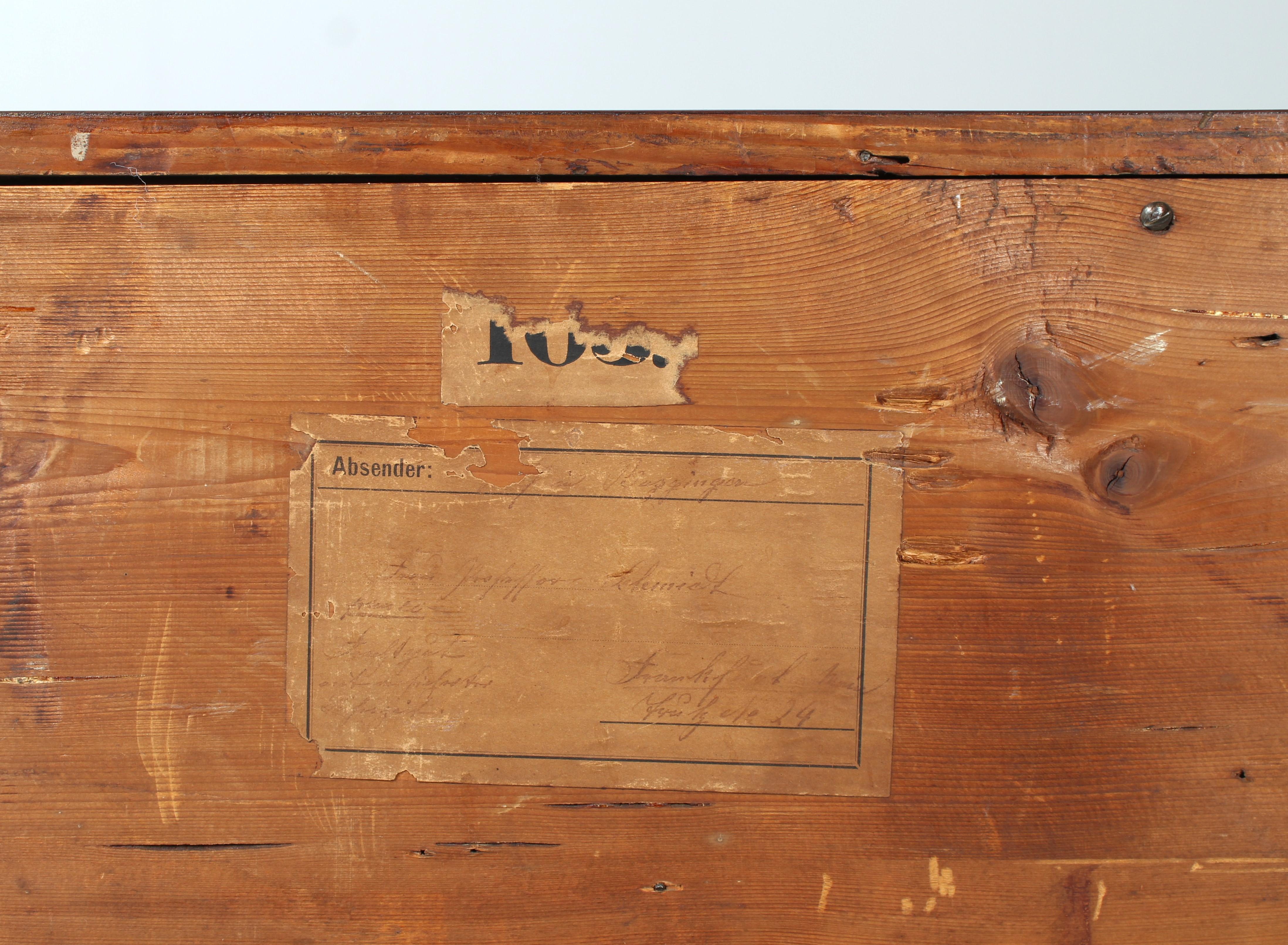 19th Century, Commode with Trick Lock, Secret Locker System, Biedermeier C. 1810 12