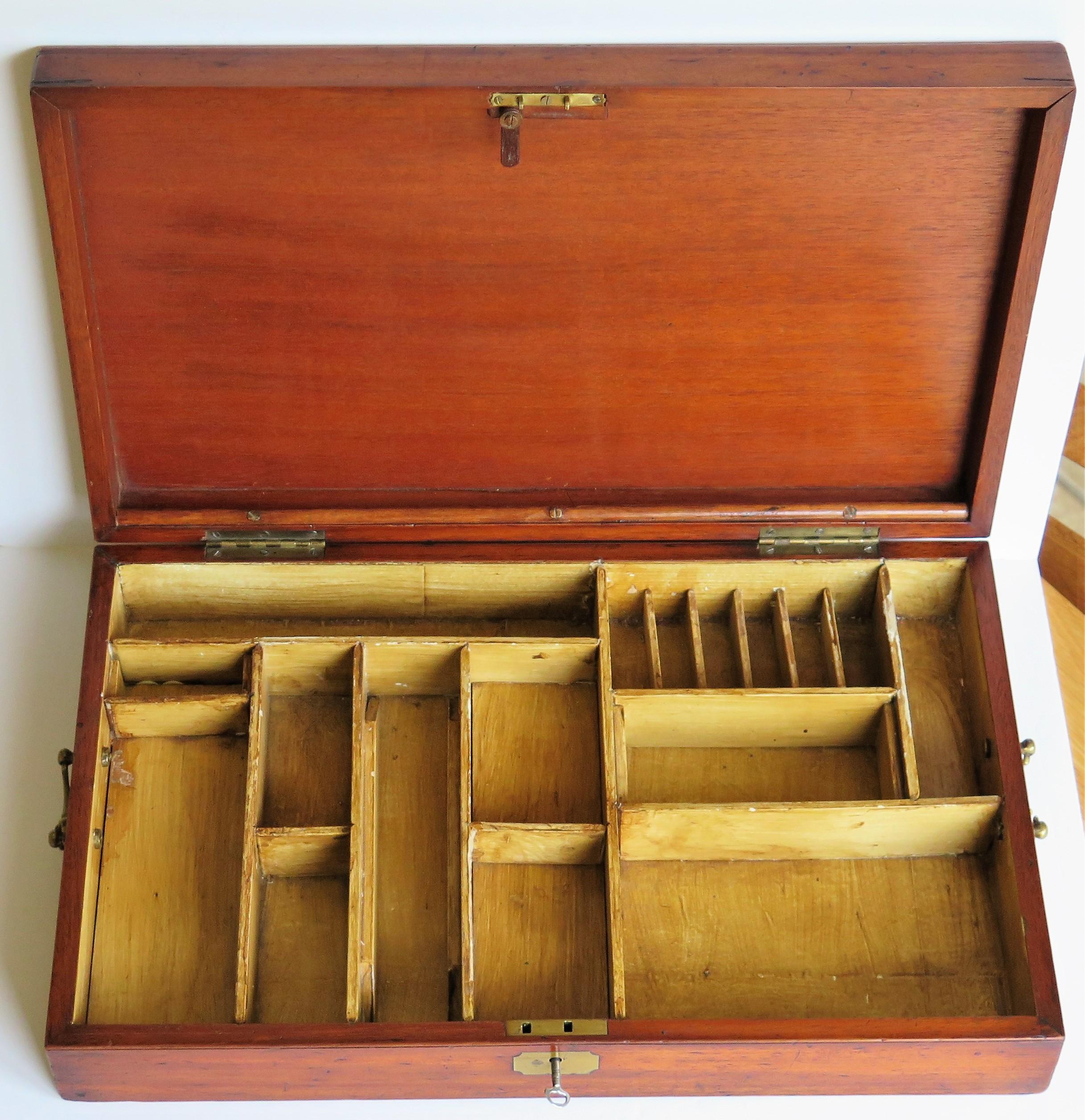 English 19th Century Complete Games Compendium in Hardwood Jointed Box over 10 Games