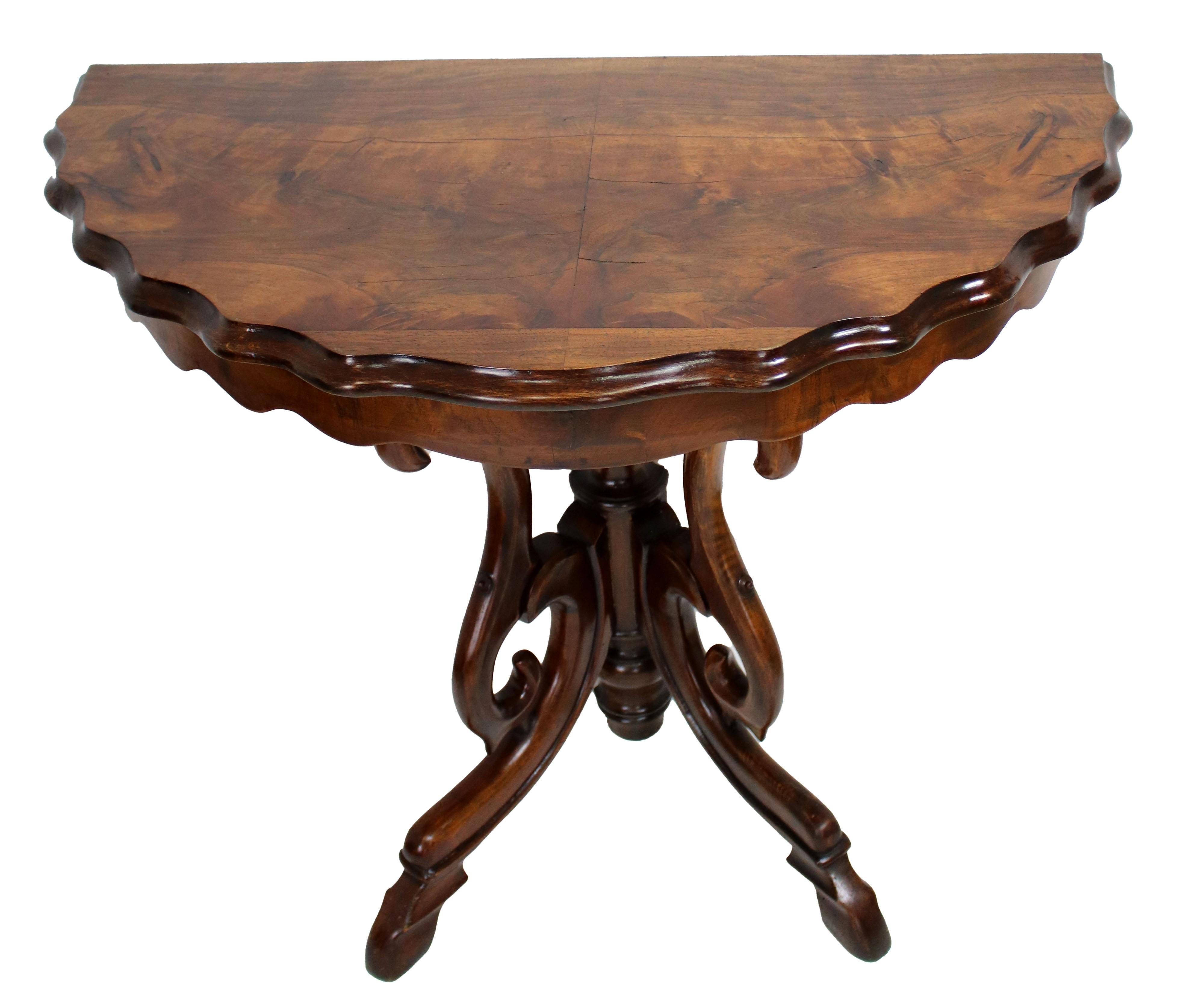 Table console du 19e siècle Bon état - En vente à Lučenec, SK