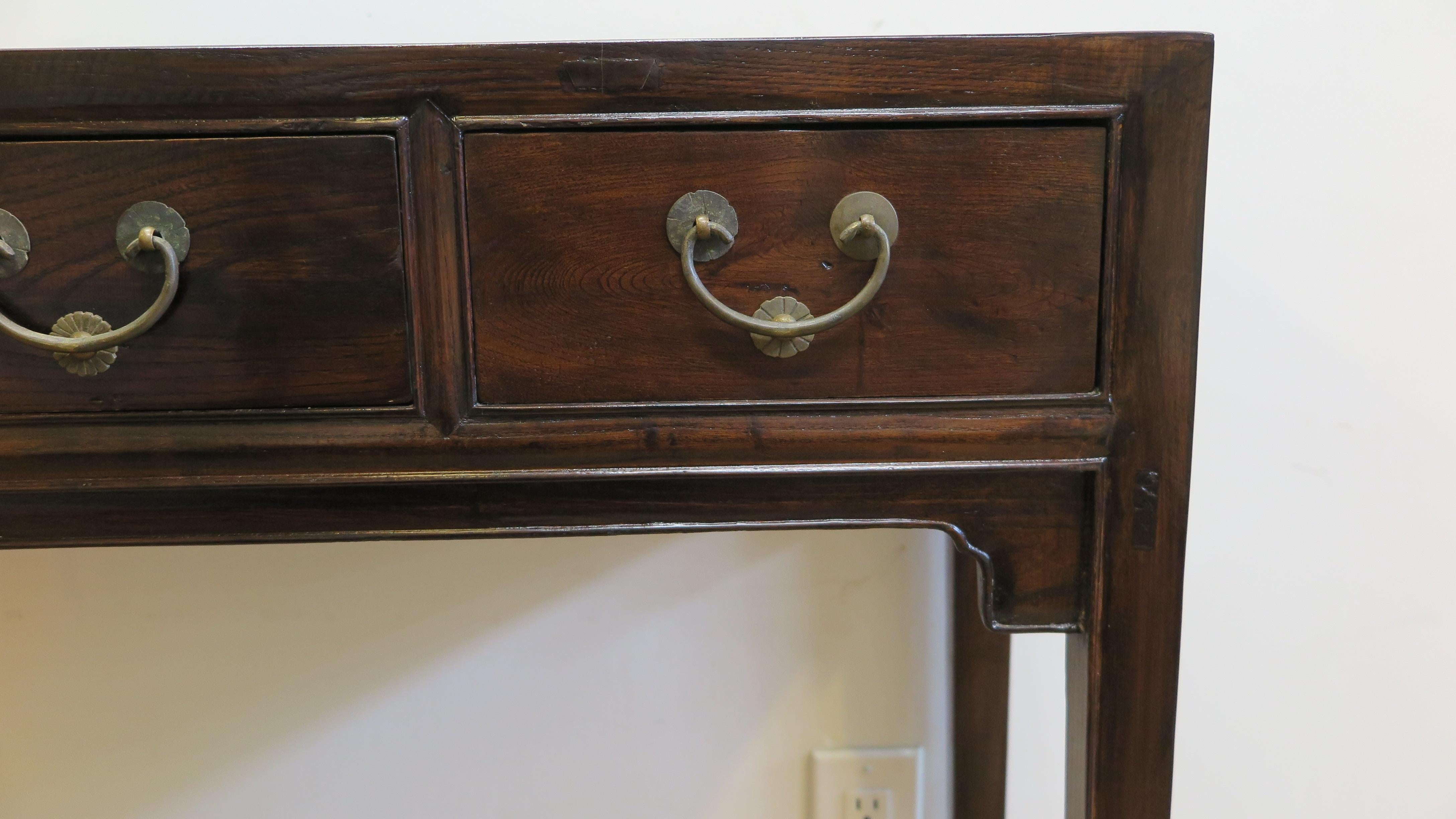Elm 19th Century Console Table