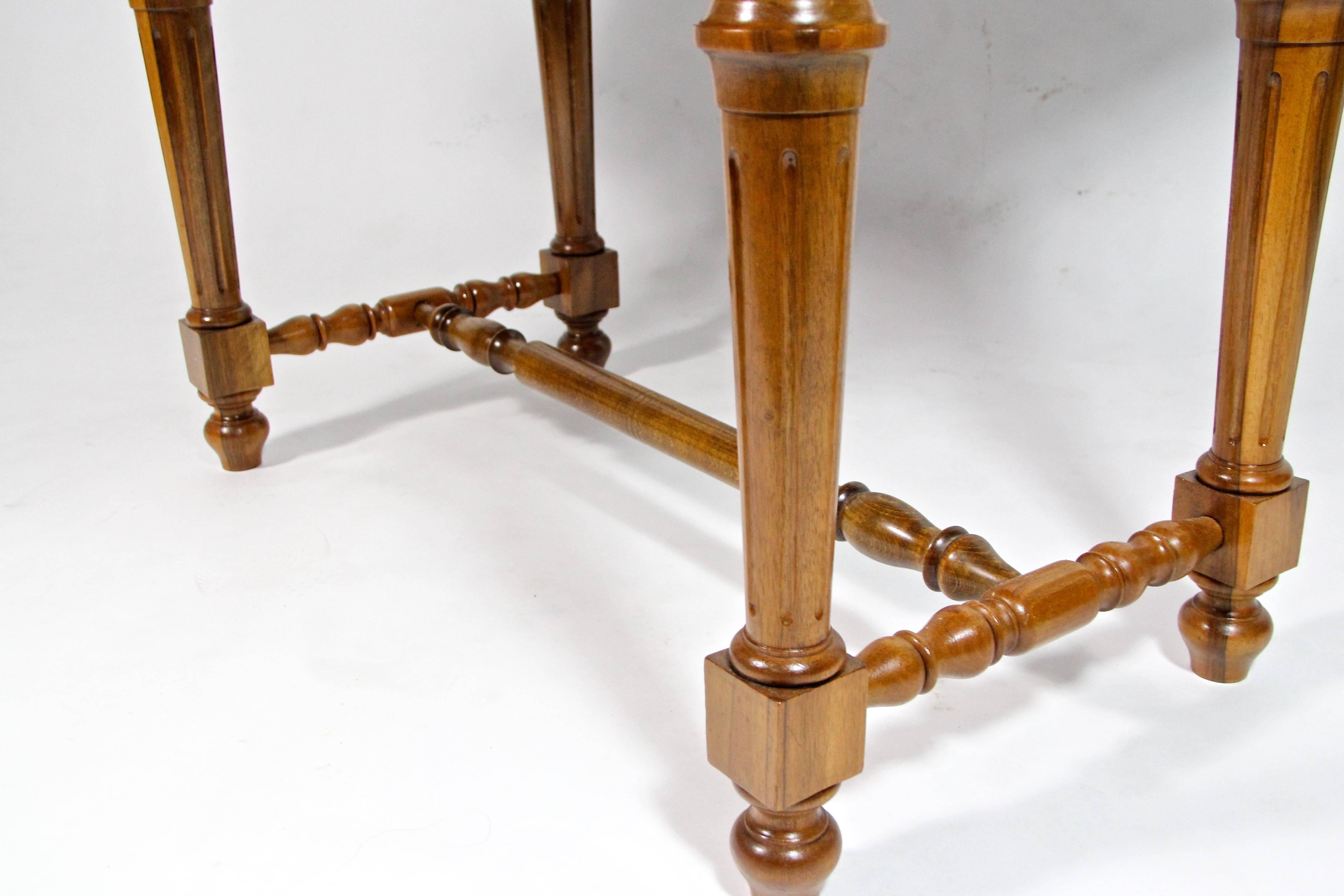 19th Century Console Table/ Gaming Table Nut Wood, Austria, circa 1870 For Sale 13