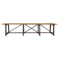 Antique 19th Century Console Table, Spain