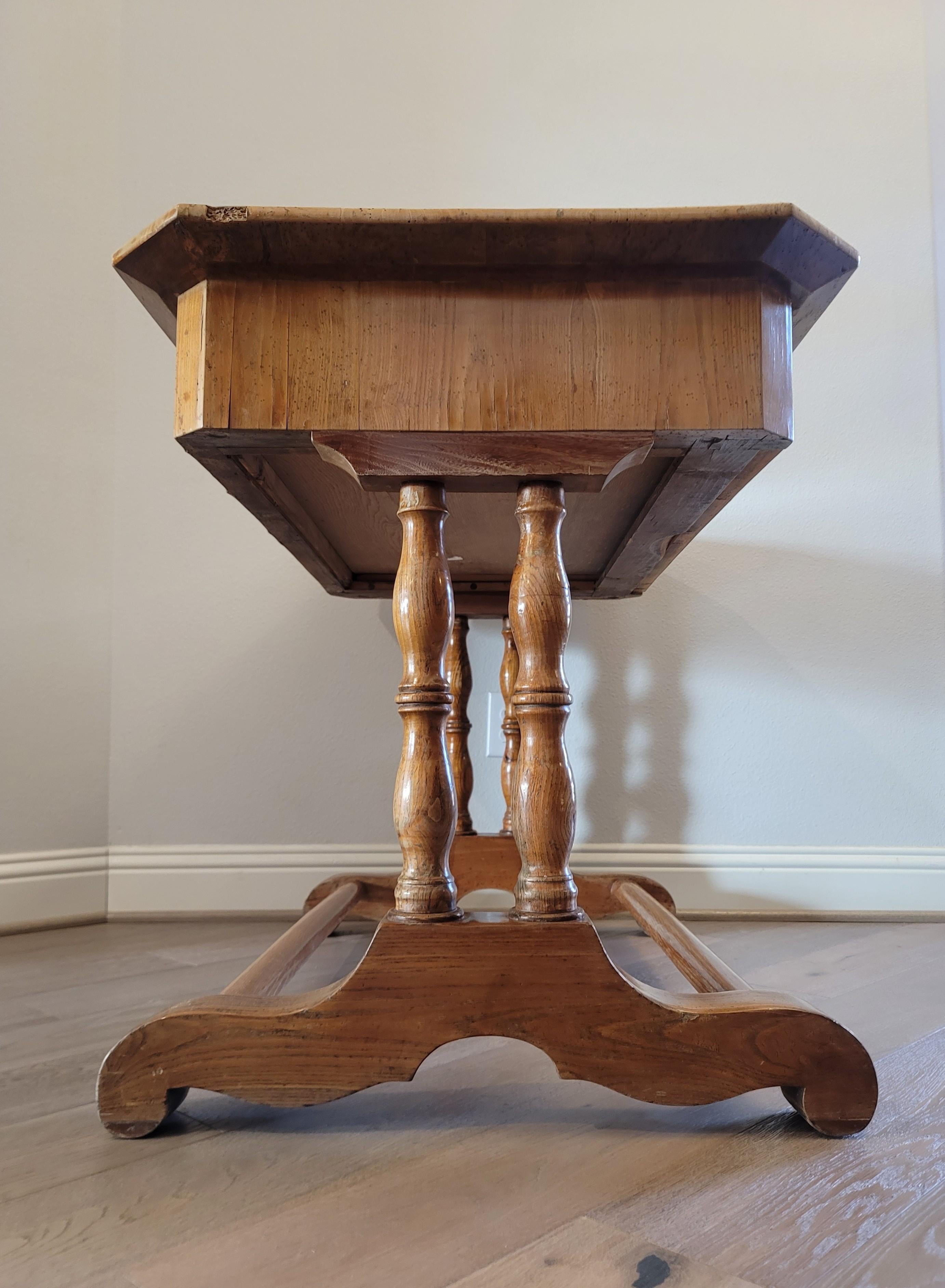 19th Century Continental Biedermeier Period Figured Maple Table  For Sale 13