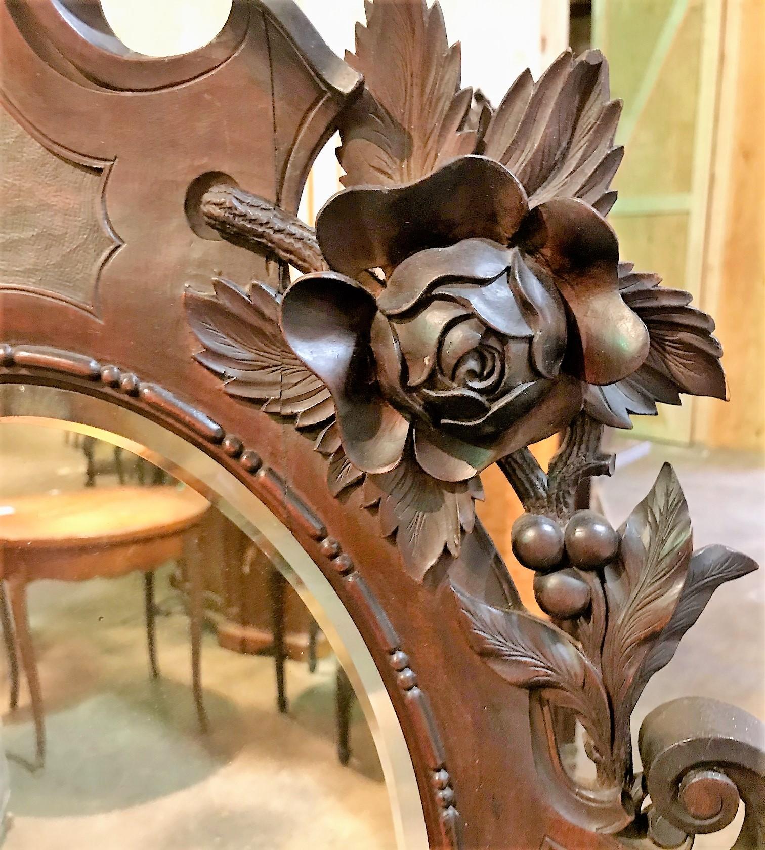 Swiss 19th Century Continental Black Forest Shaving Stand