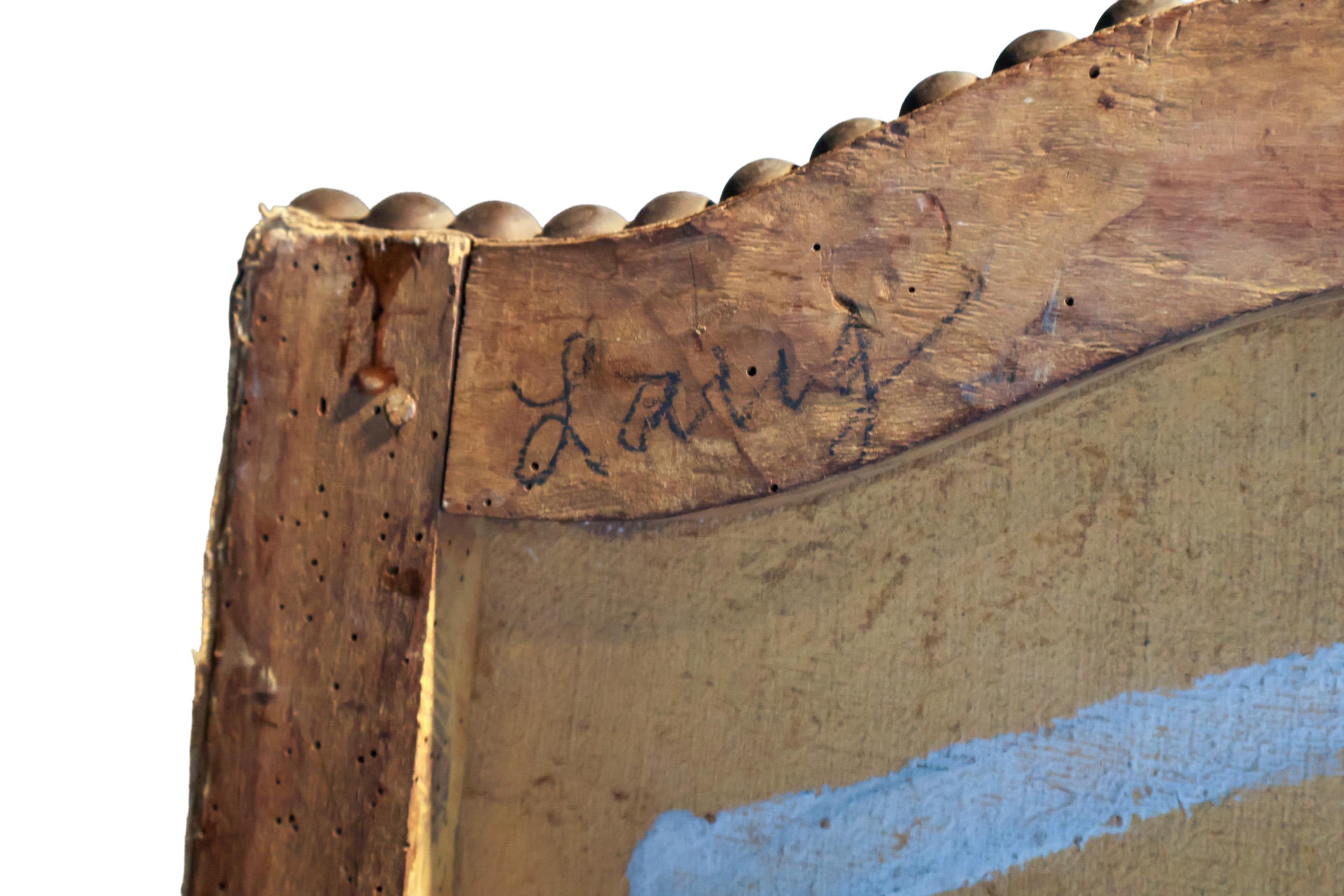 Biombo Chinoiserie Continental Siglo XIX en venta 4