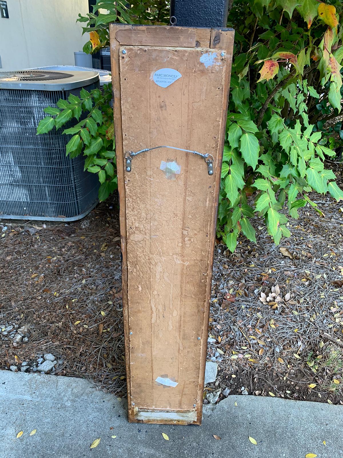 19th Century Continental Faux Bois Stick Barometer 9