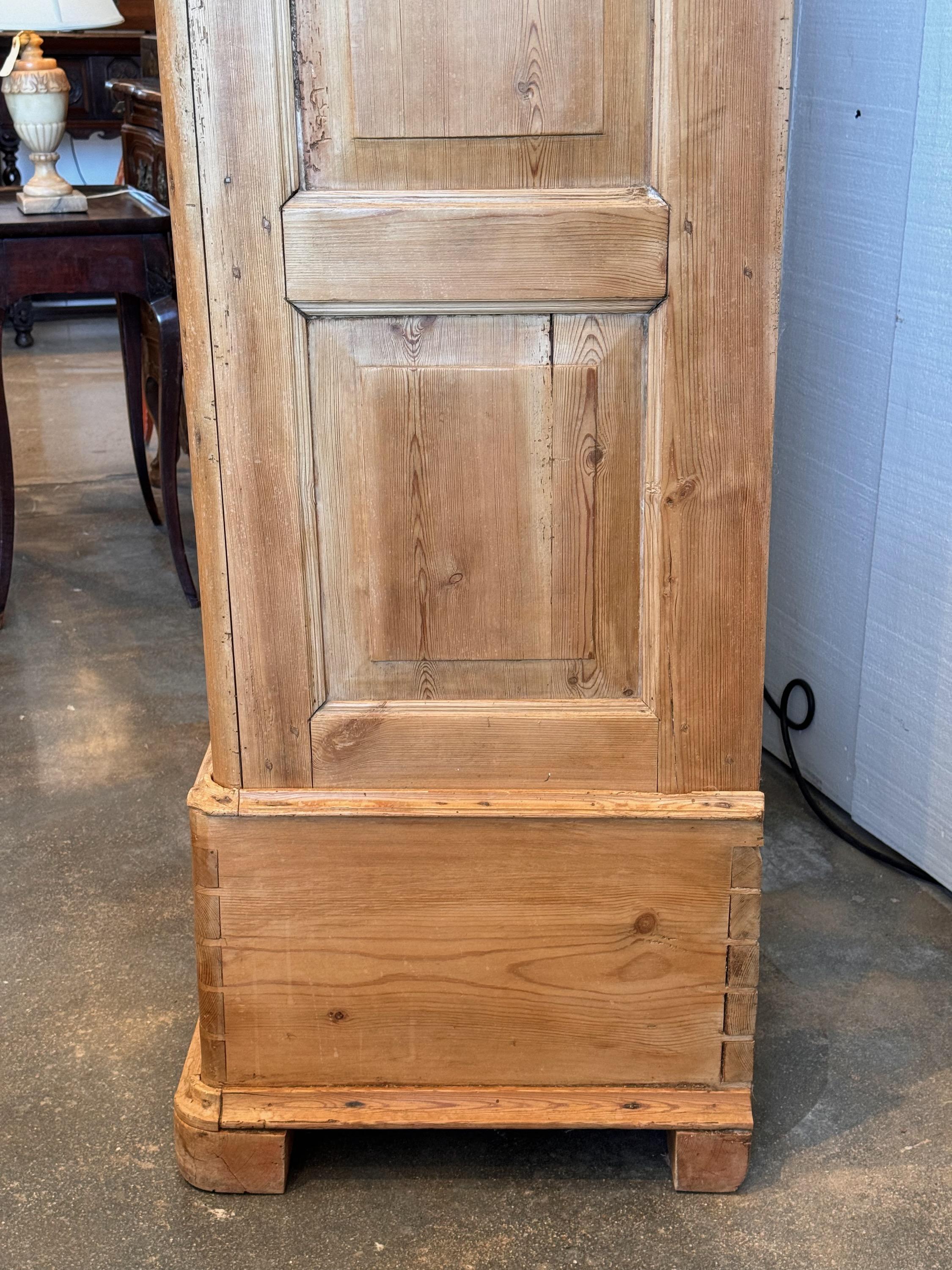 19th Century Continental Pine Armoire 6