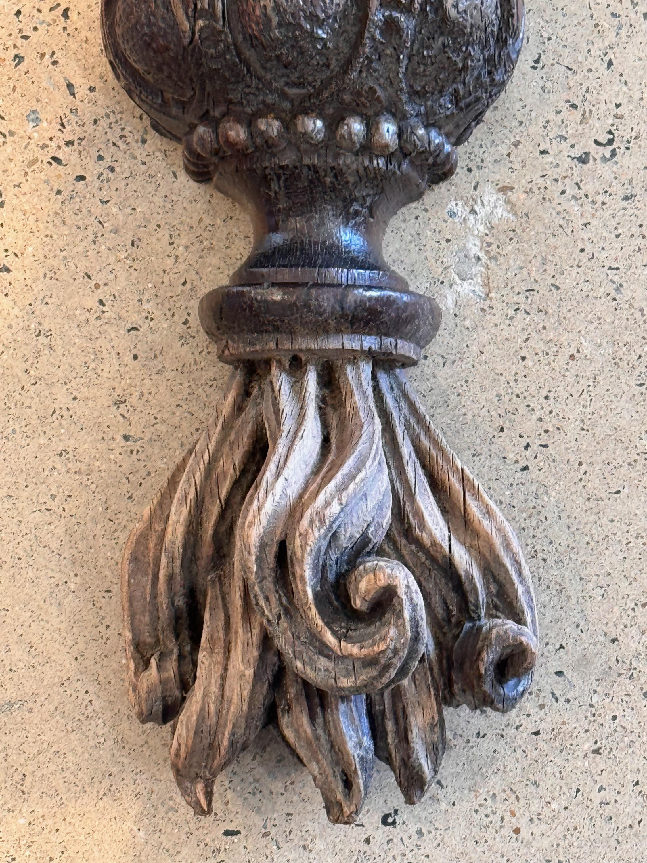 19th Century Continental Wall Carving 1